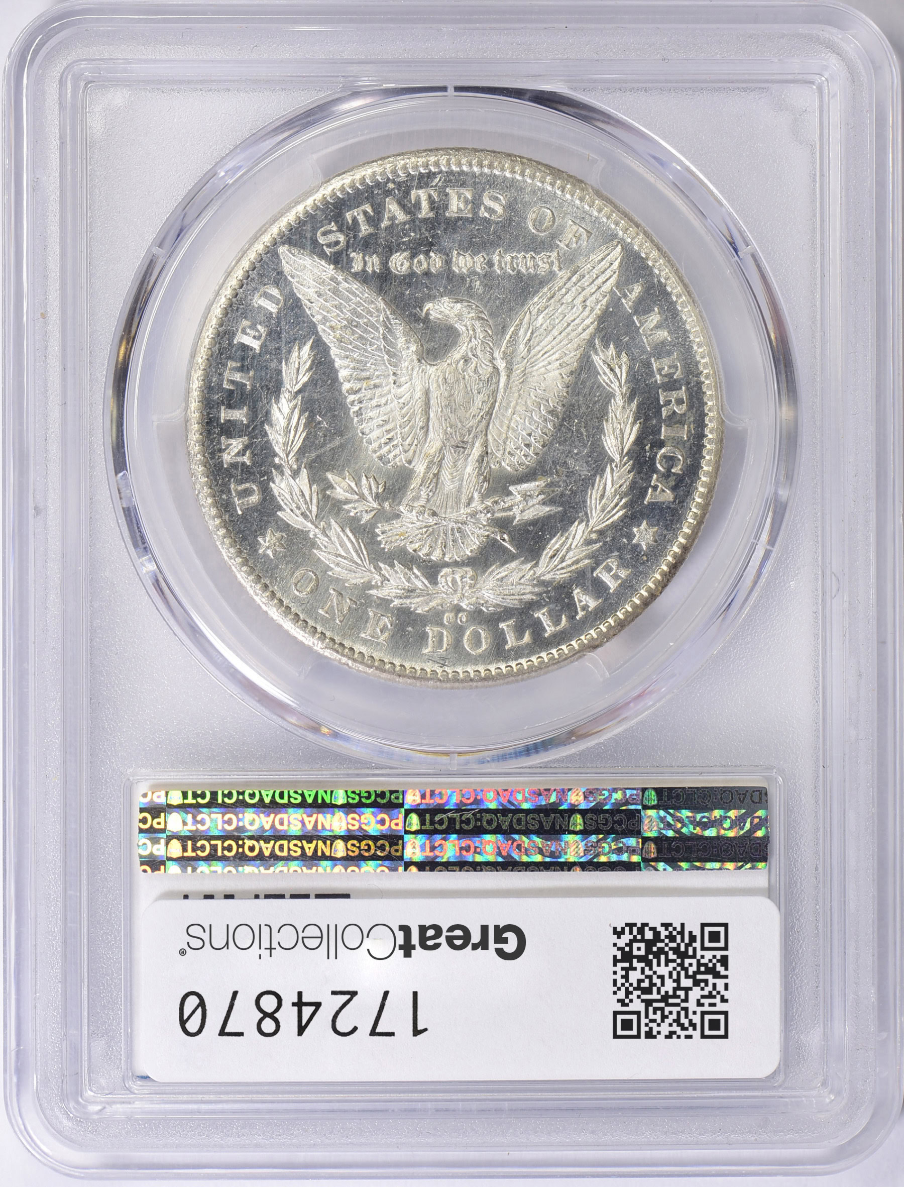 1878-CC Morgan Silver Dollar PCGS MS-64 DMPL (CAC Green) (Item