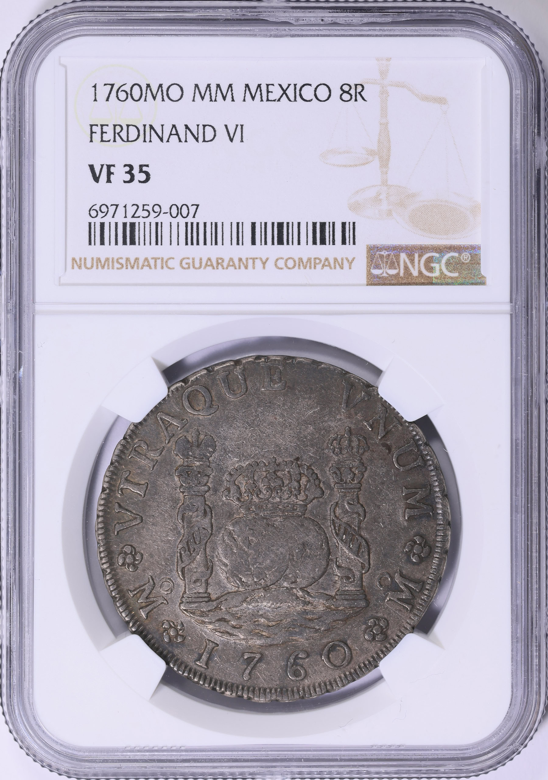 1870 スペイン NGC VF35 5P 1870 NGC Genuine OM SPAIN 5C | eBay