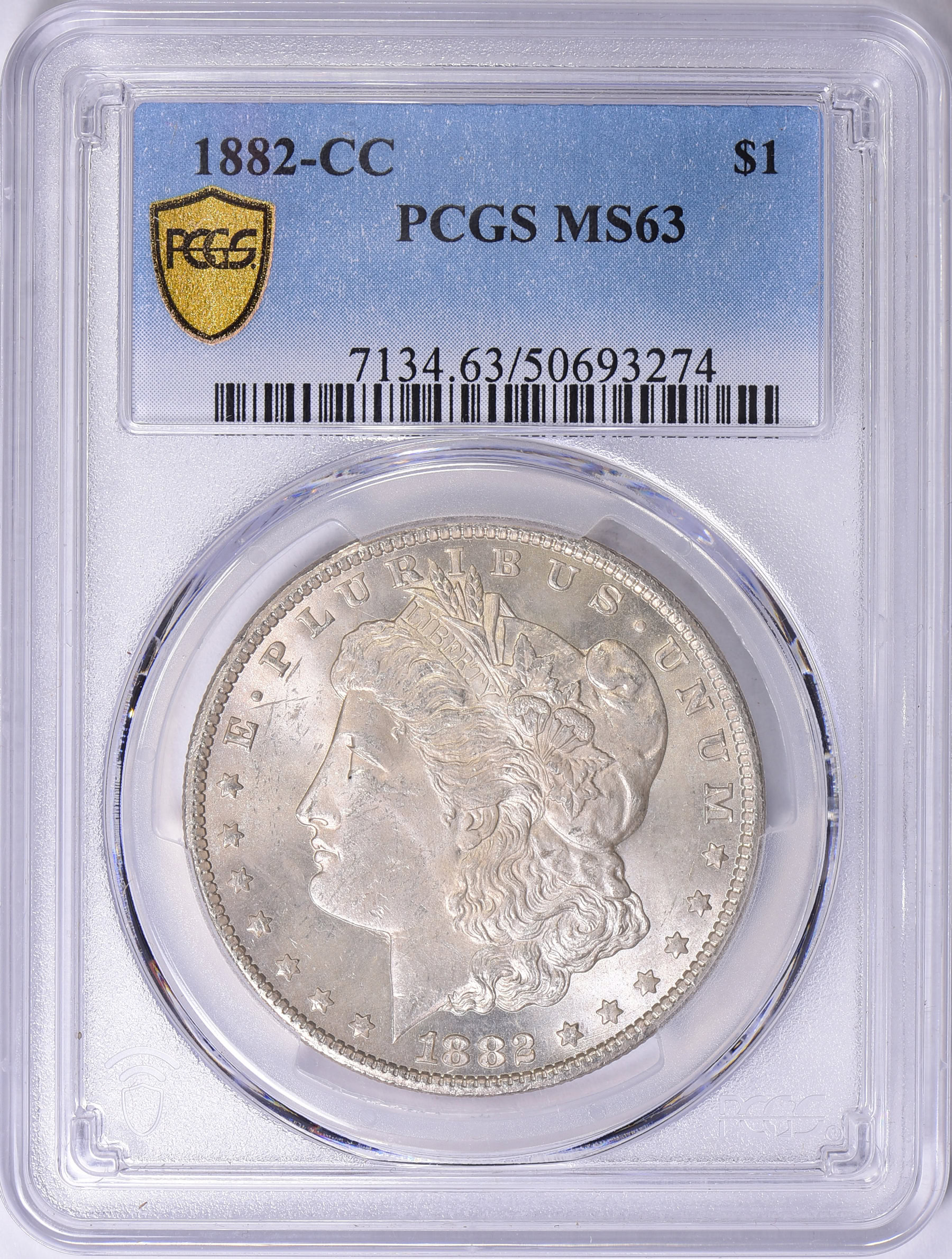 1882-CC Morgan Silver Dollar PCGS MS-63 (Item 1739451