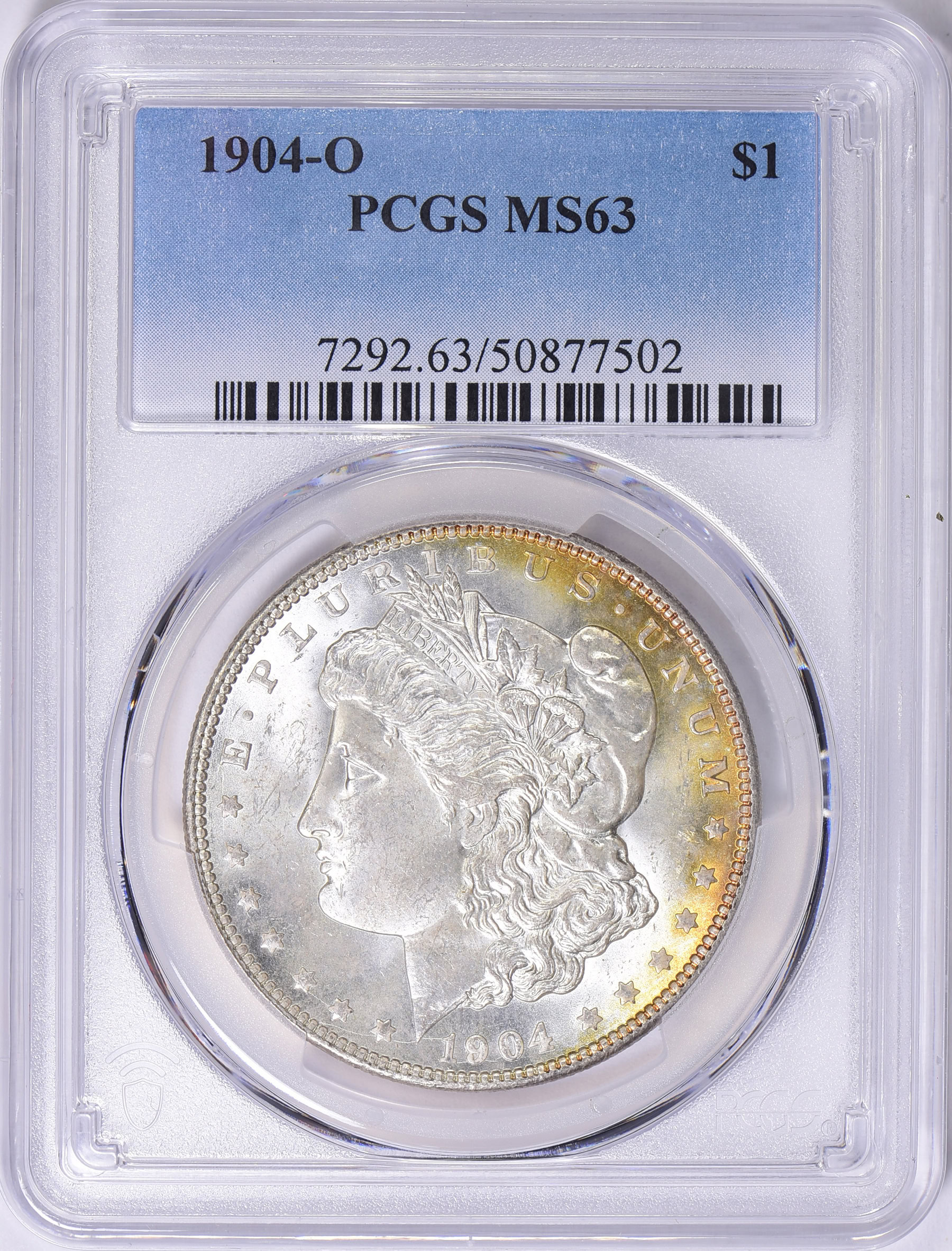 1904-O Morgan Silver Dollar PCGS MS-63 (Toned) (Item 1739792