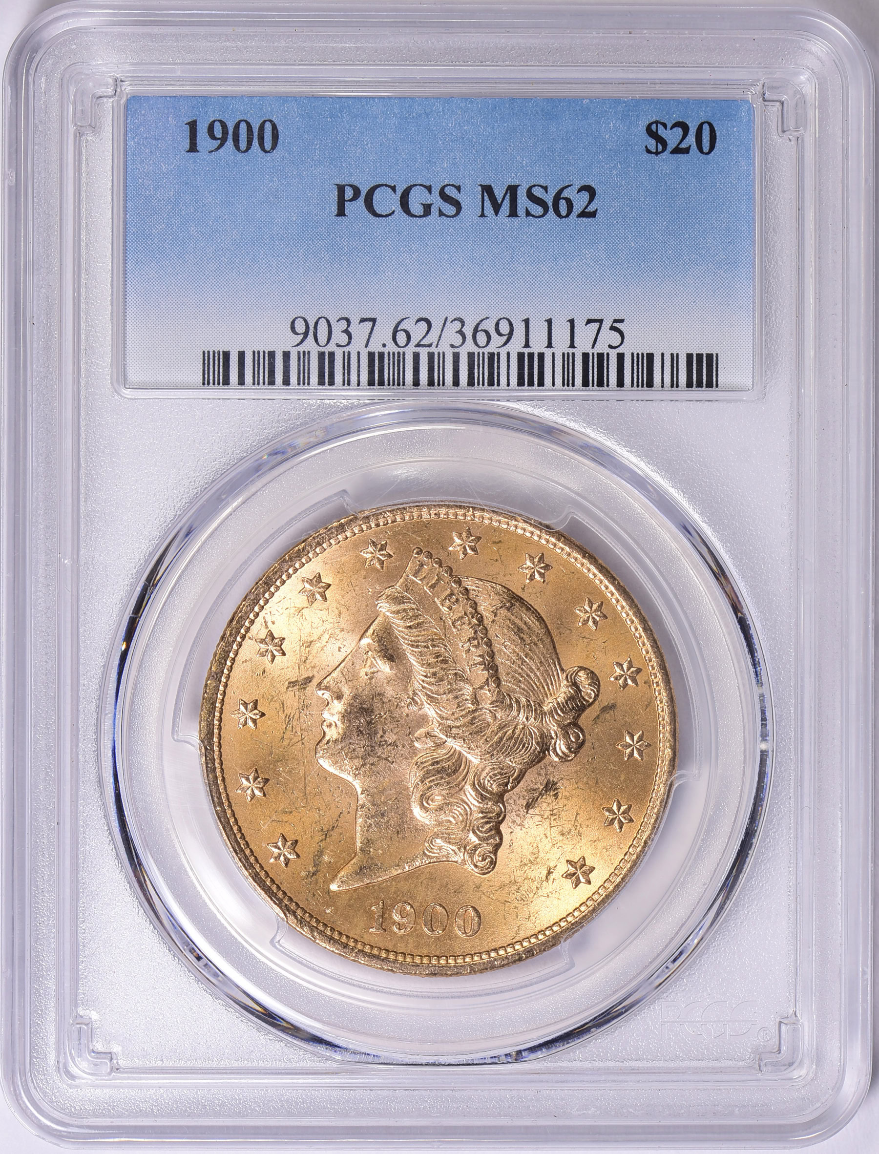 1900 Liberty Gold Double Eagle PCGS MS-62 (Item 1739901 ...