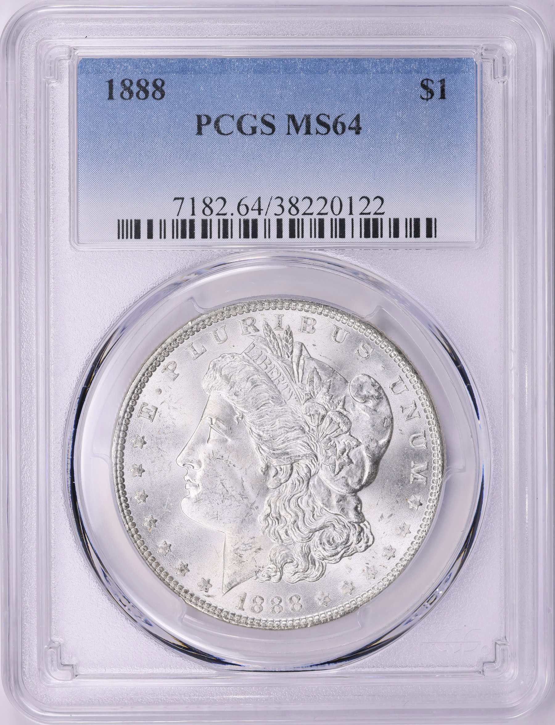 1888 Morgan Silver Dollar PCGS MS-64 (Item 1743089