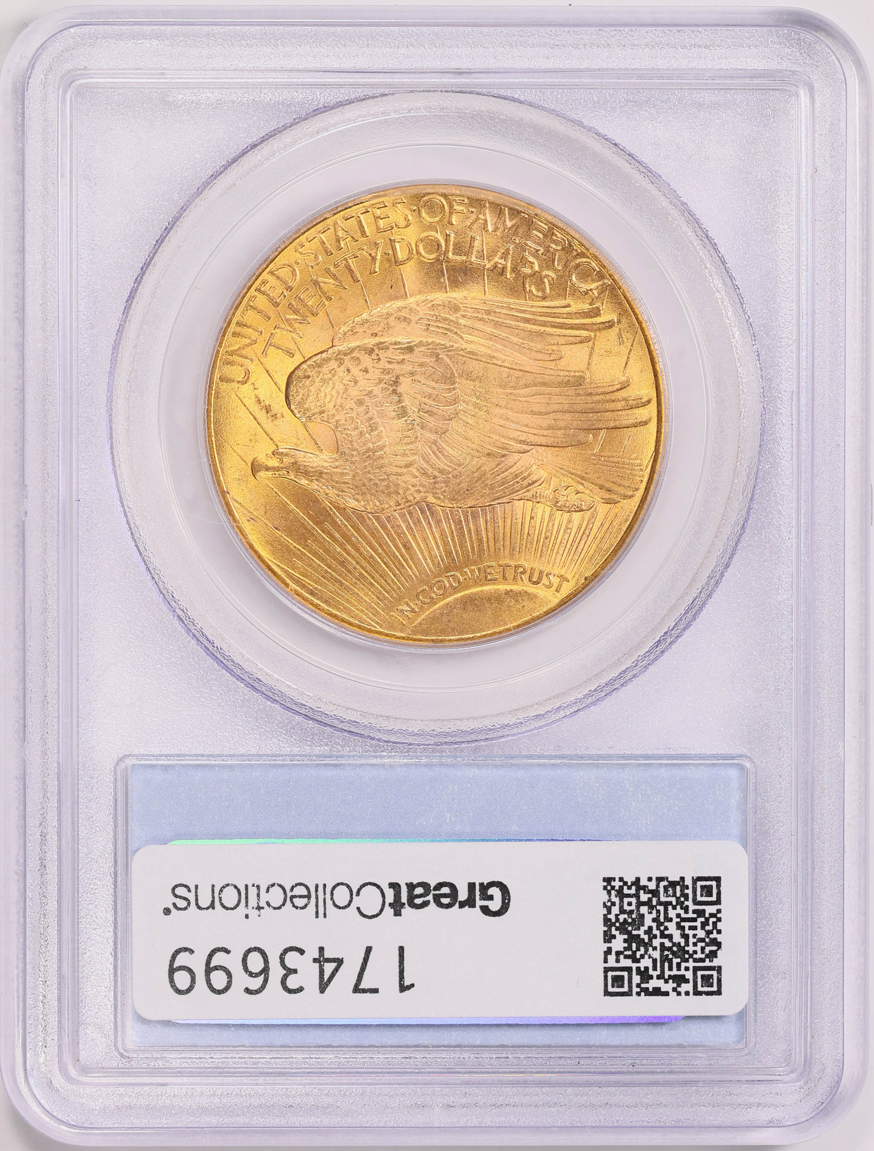 1924 Saint-Gaudens Gold Double Eagle PCGS MS-65 (Item 1743699 ...
