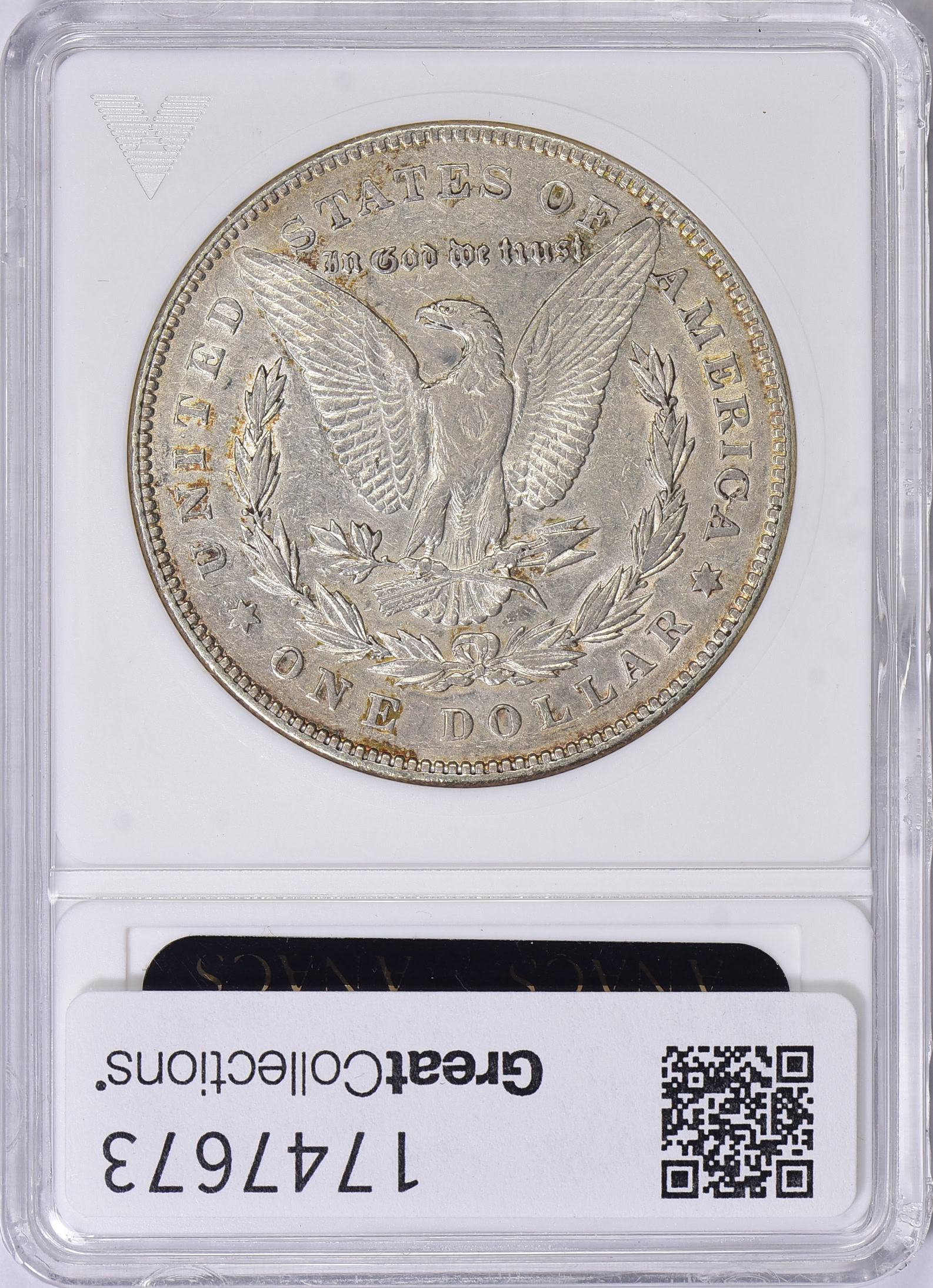 1878 7TF Morgan Silver Dollar VAM-170 Hot 50 ANACS XF-45 OH (Item