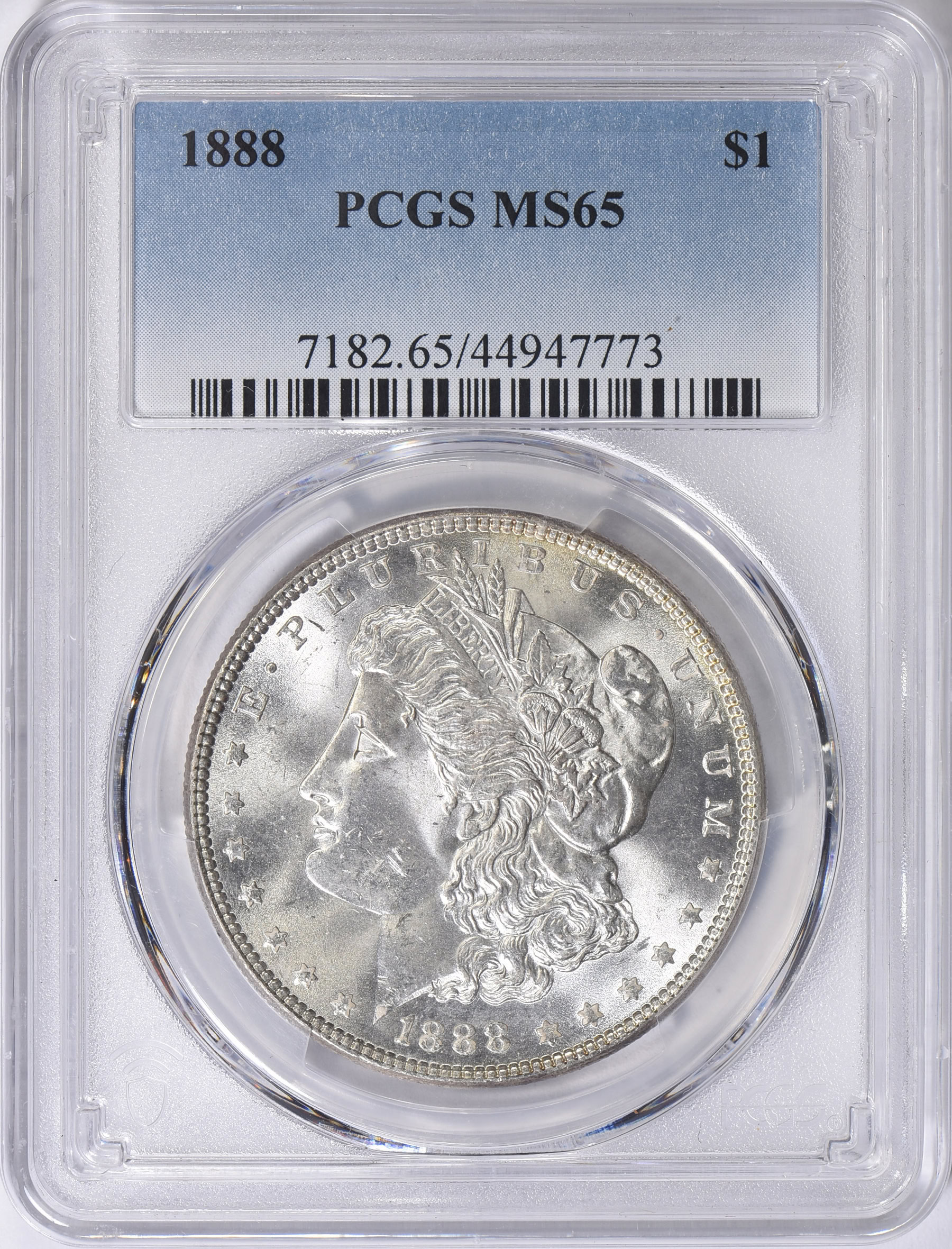 1888 Morgan Silver Dollar Pcgs Ms 65 Item 1750756 Greatcollections 