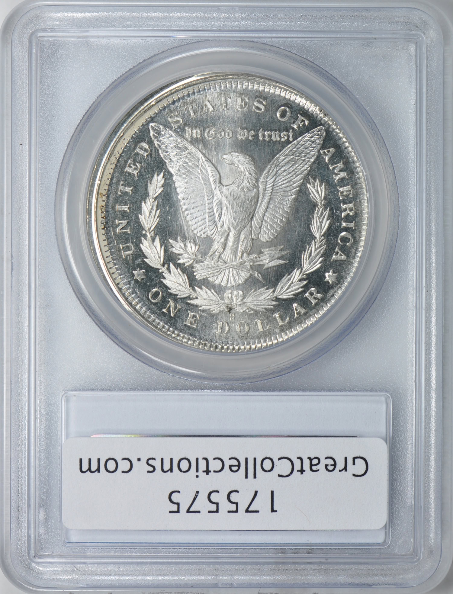 Mint Error 1879-s Morgan Silver Dollar Uncentered Broadstrike PCGS