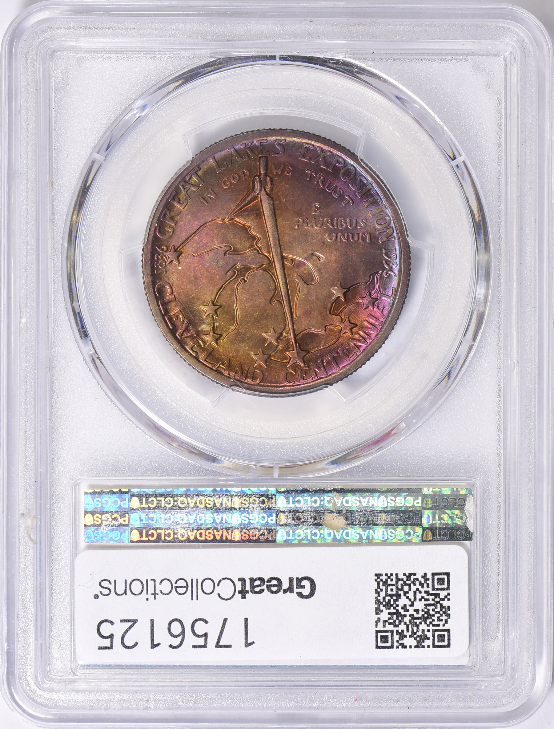 1936 Cleveland Centennial/Great Lakes Exposition Half Dollar PCGS