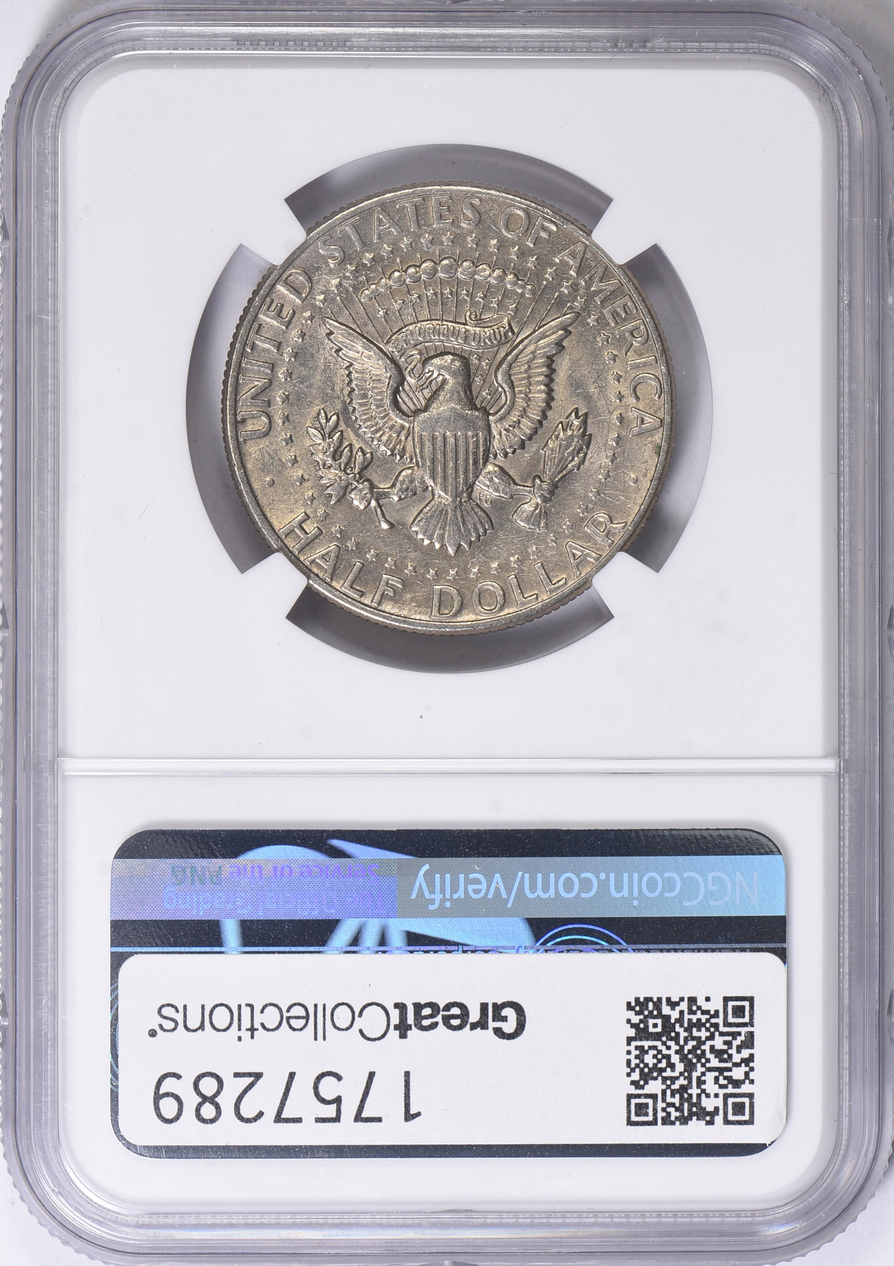 1974-D Kennedy Half Dollar Doubled Die Obverse FS-101 NGC AU-55