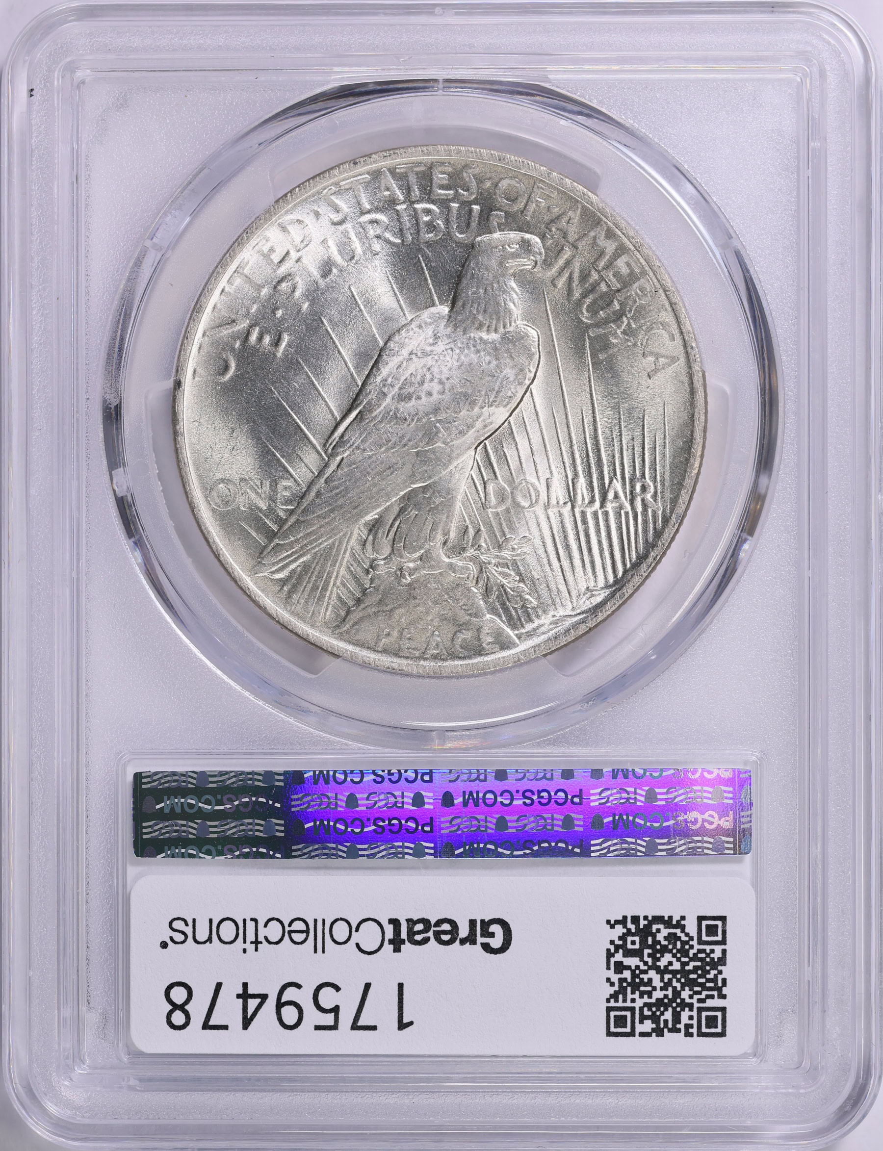 Gold Münze 1925 Peace Dollar Aus OBW Rolle Nachlassverkauf CHOIC-GEM Stempelglanz Datenschutz Rollstempel