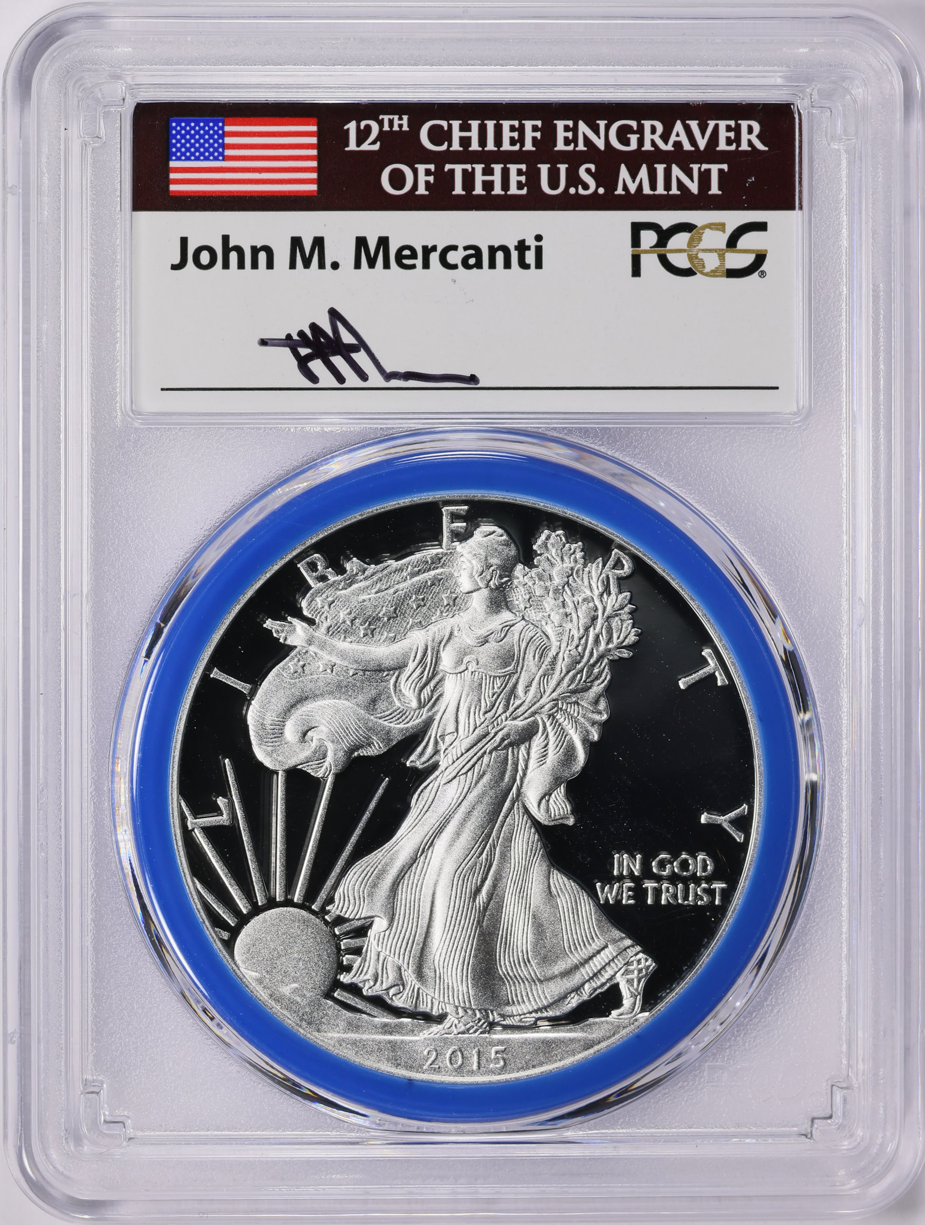 2015-W $1 Silver Eagle From the Congratulations Set Mint Engraver