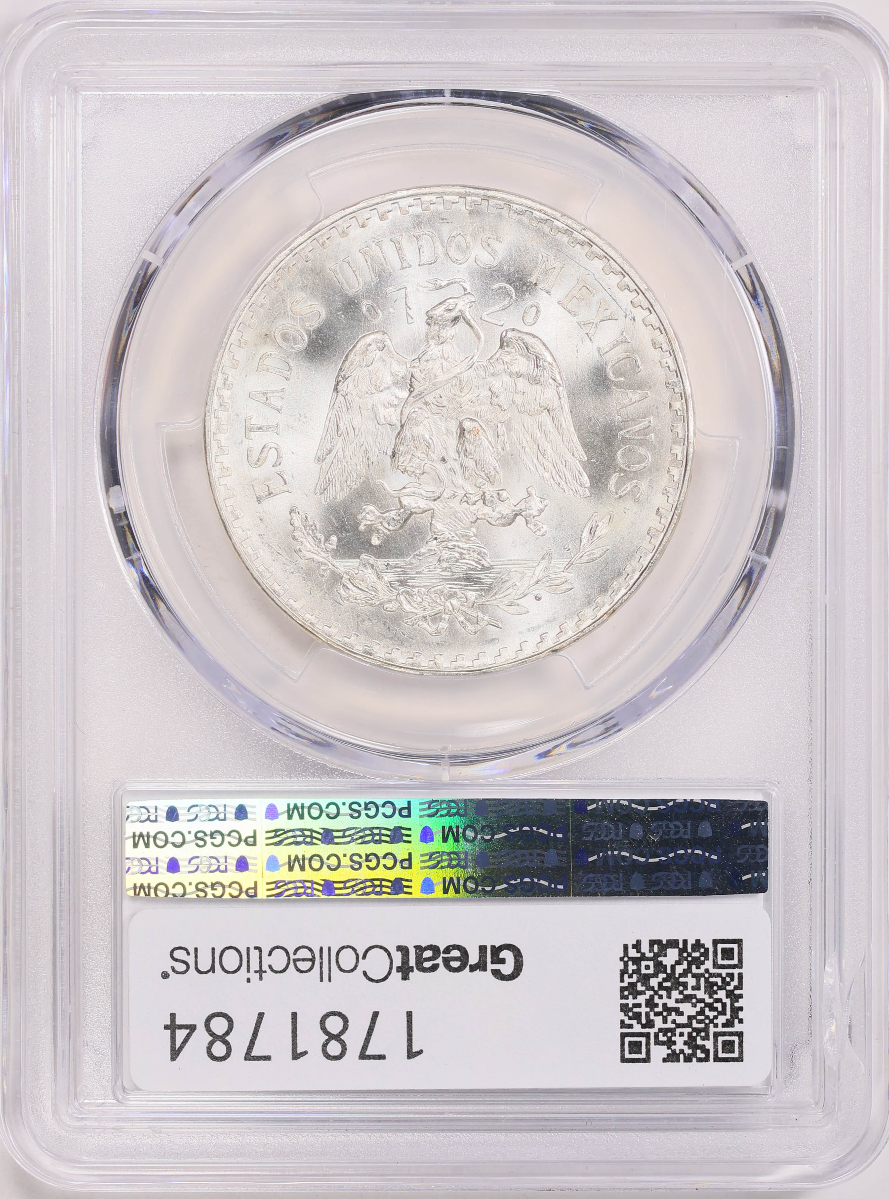 Mexico 1933-M Silver Peso KM-455 PCGS MS-66 (Item 1781784 ...