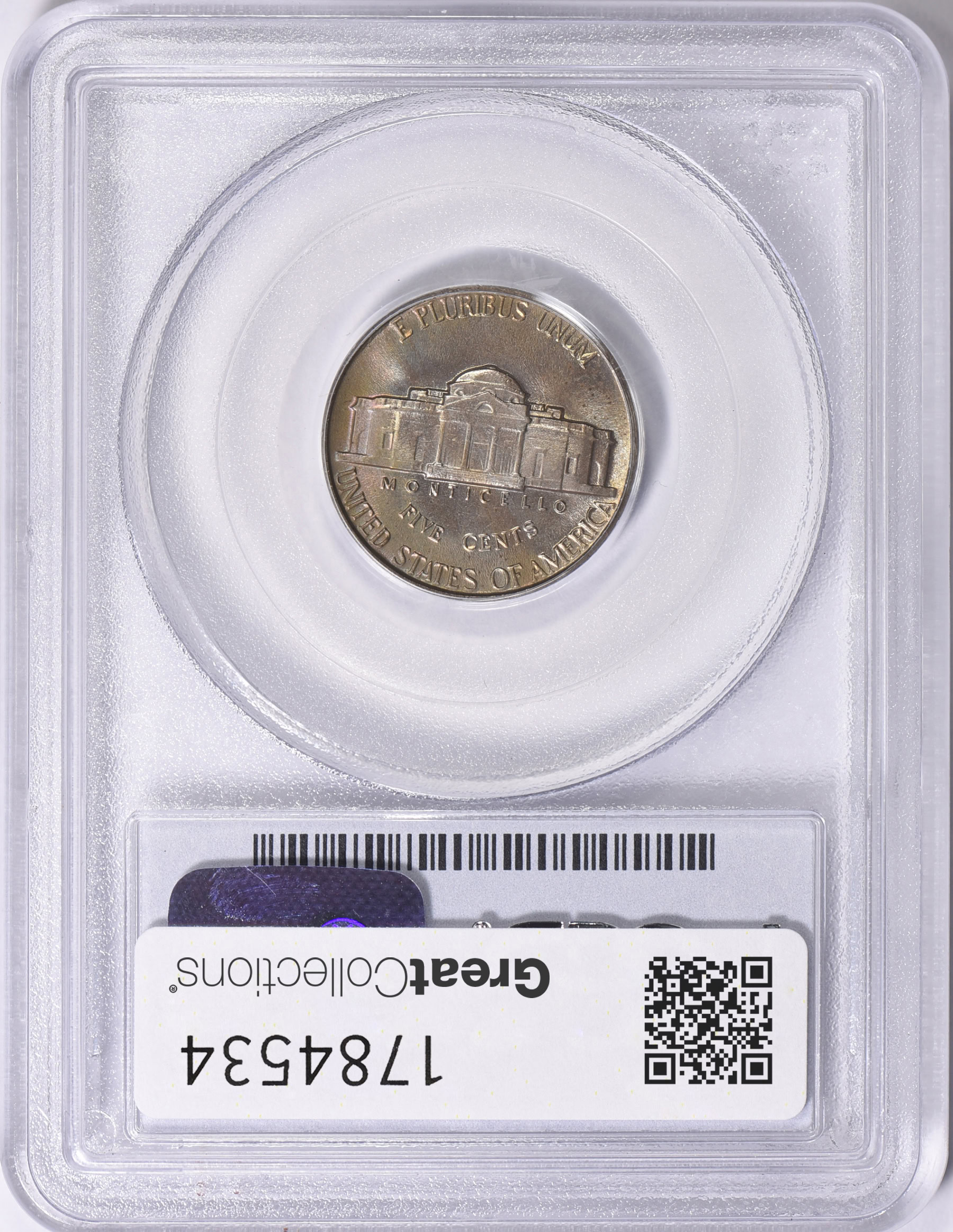 1941 Jefferson Nickel PCGS MS-66 FS (Toned) (Item 1784534 ...