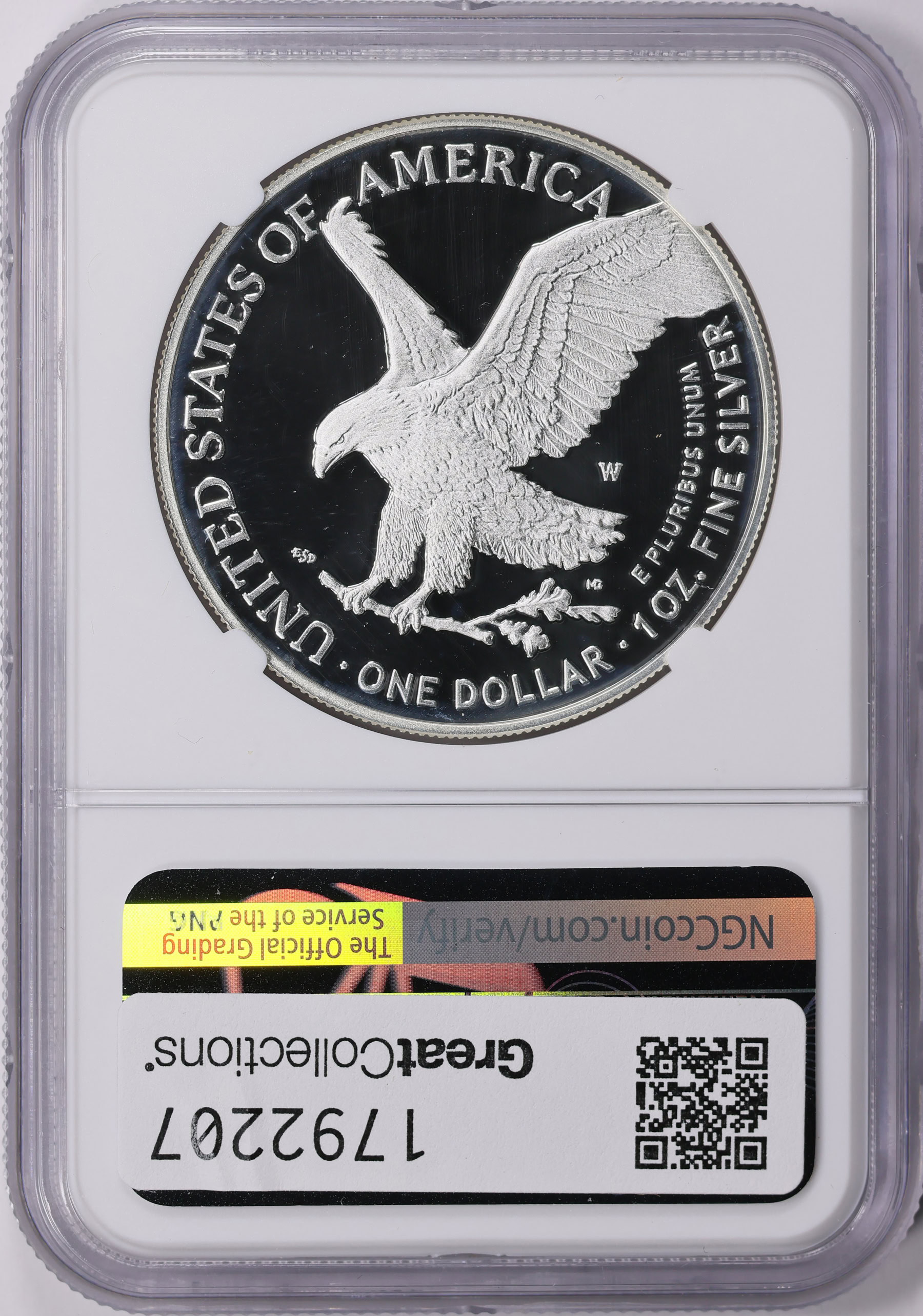 2023-W $1 Silver Eagle Congratulations Set Advance Releases NGC
