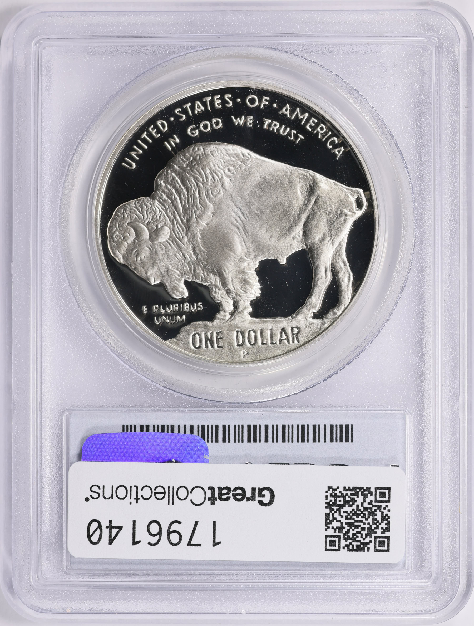 2001-P American Buffalo Silver Dollar PCGS Proof-69 DCAM (Item