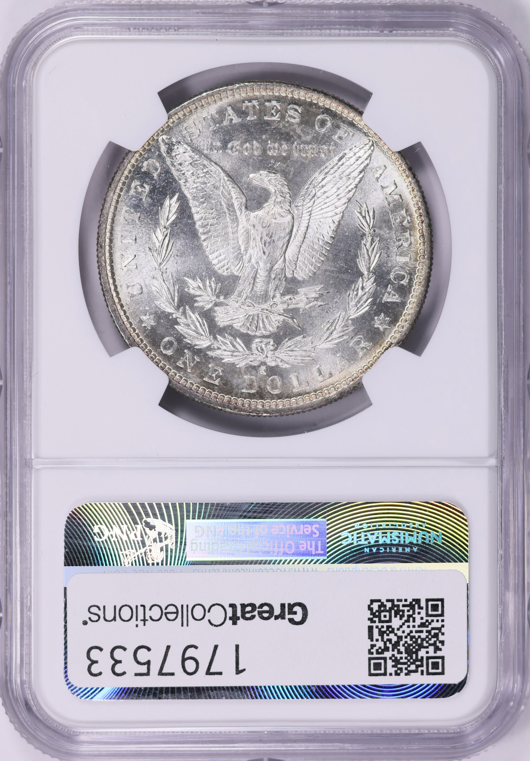 NGC MS65 ネパール銀貨　1981 1922 Peace Silver Dollar NGC MS-65 BINION COLLECTION