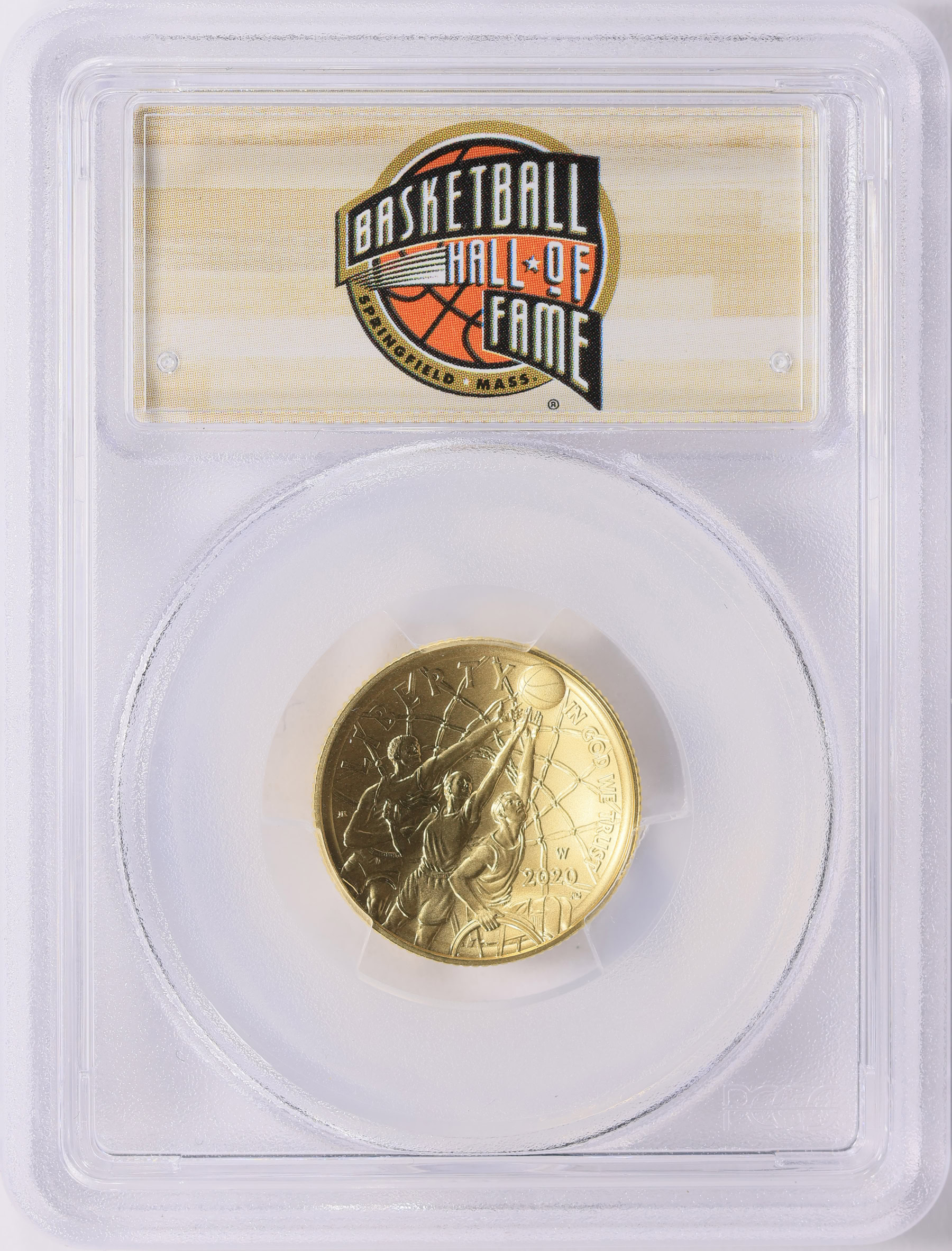 2020-W Basketball Hall of Fame Gold $5 First Strike PCGS MS-70 (Item ...