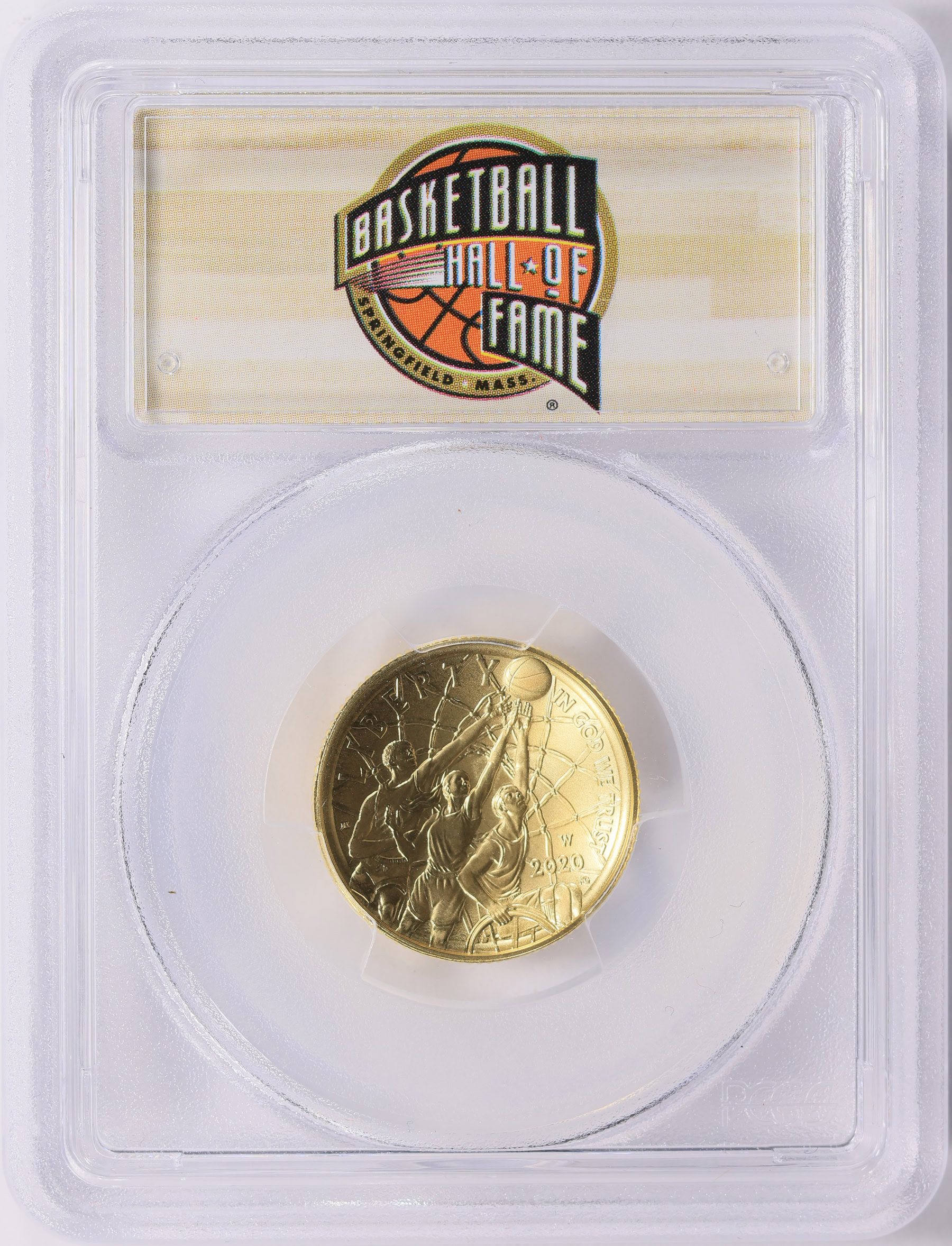 2020-W Basketball Hall of Fame Gold $5 First Strike PCGS MS-70 (Item ...