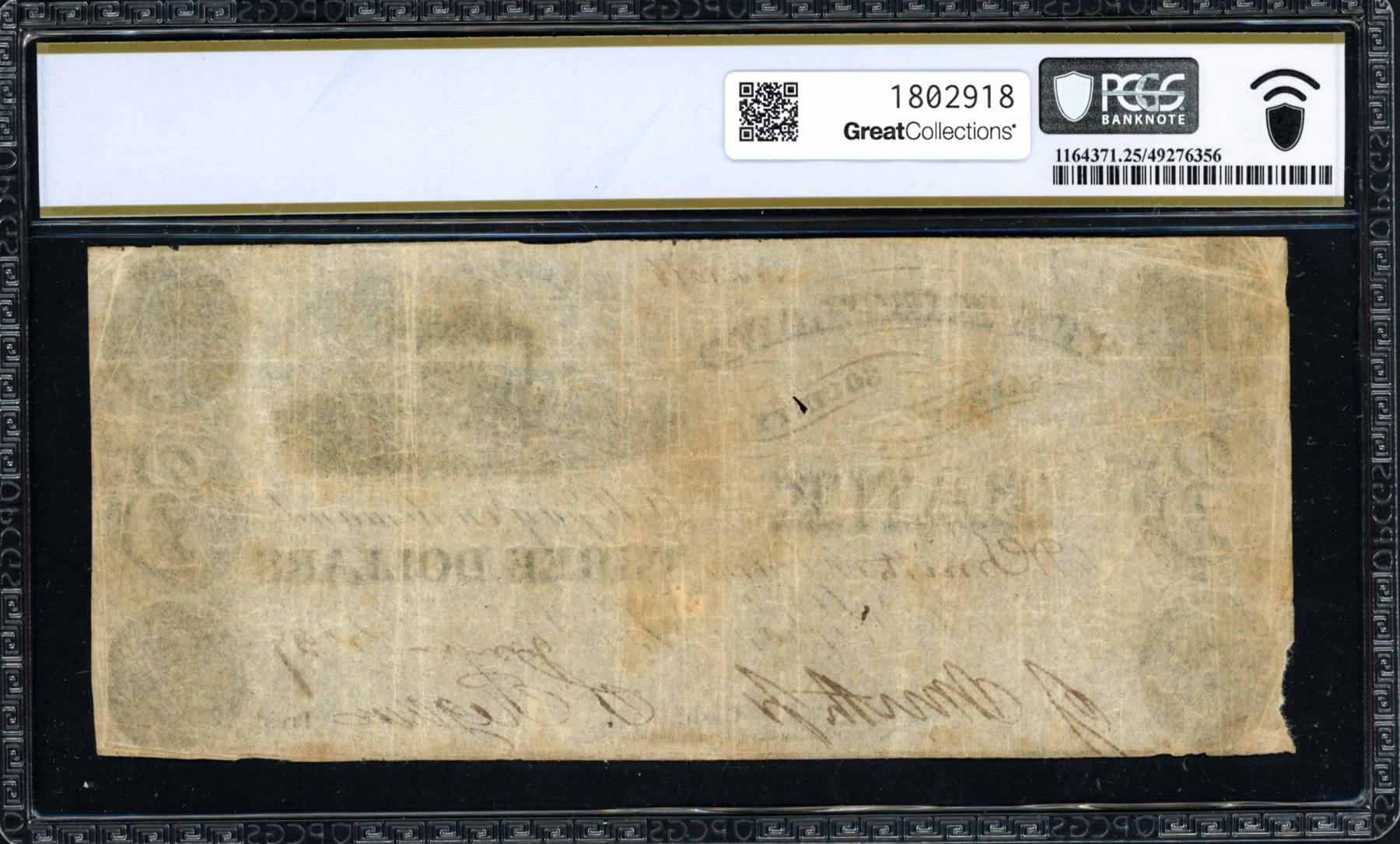 Jan. 1, 1837 Kirtland, Ohio Kirtland Safety Society Bank $3 Note