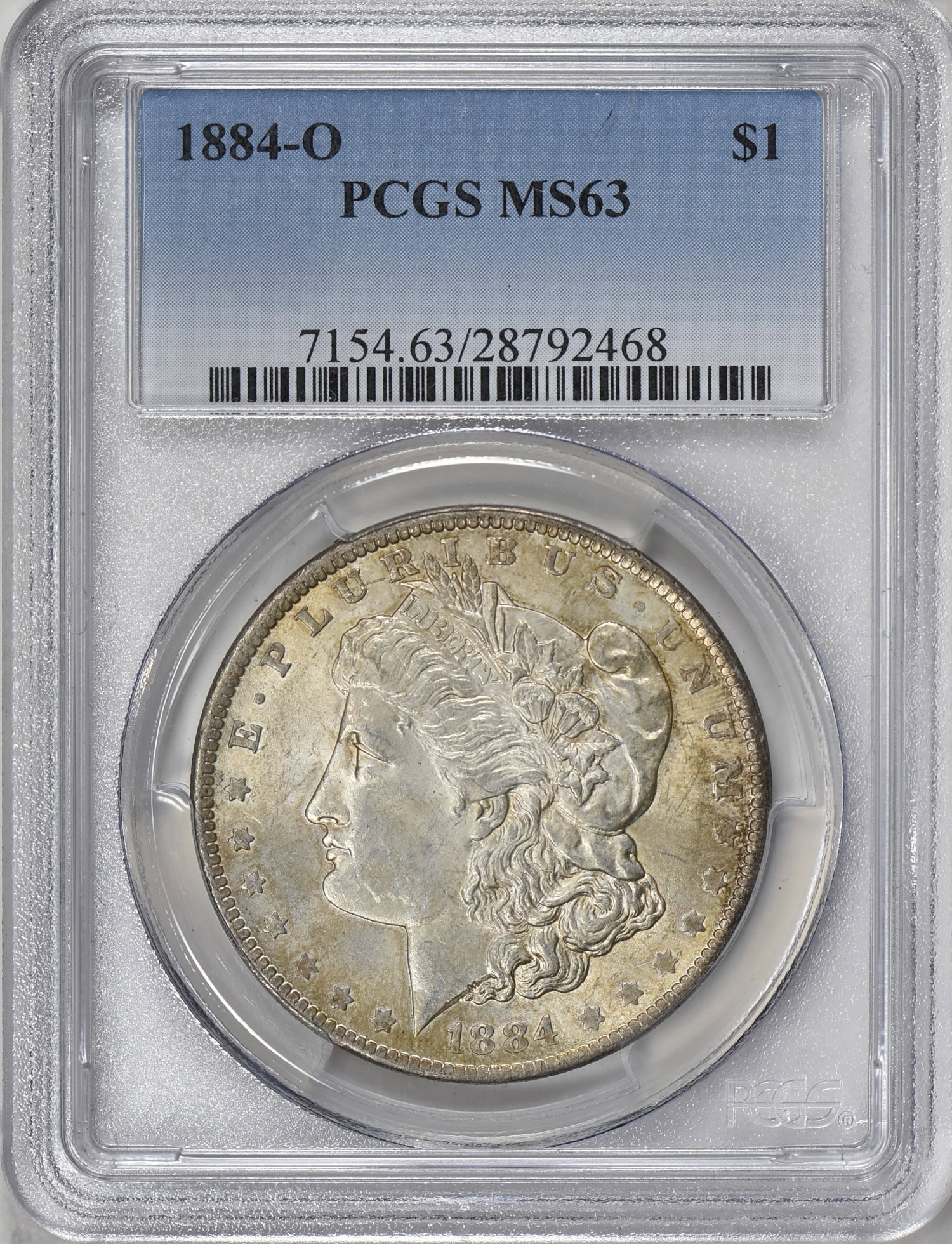 1884-O Morgan Silver Dollar PCGS MS-63 (Item 1810935