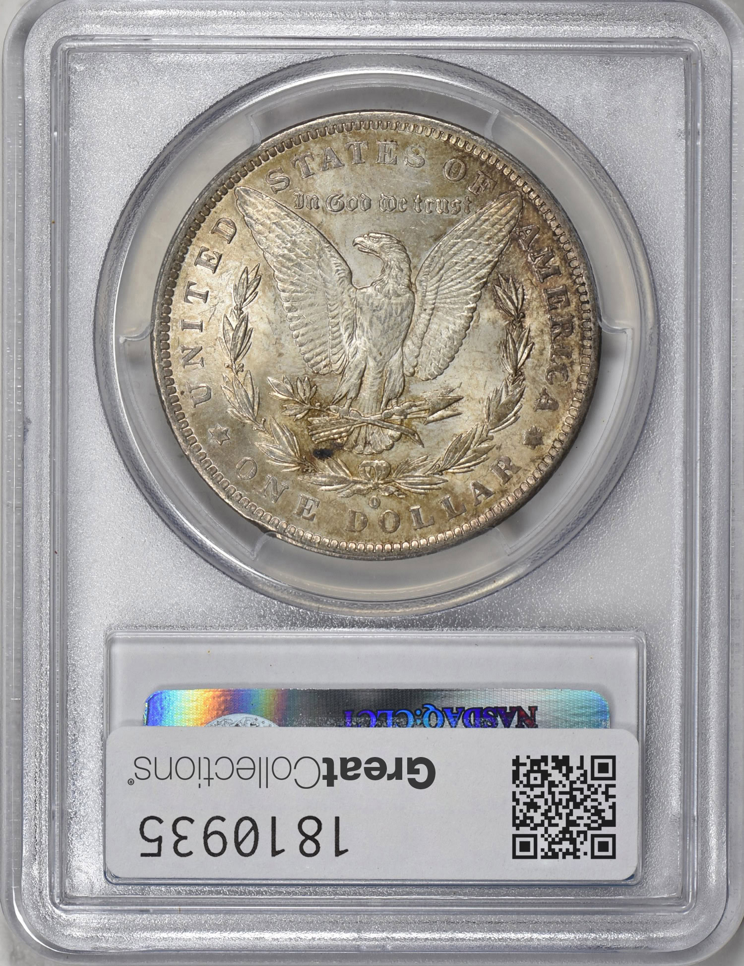1884-O Morgan Silver Dollar PCGS MS-63 (Item 1810935