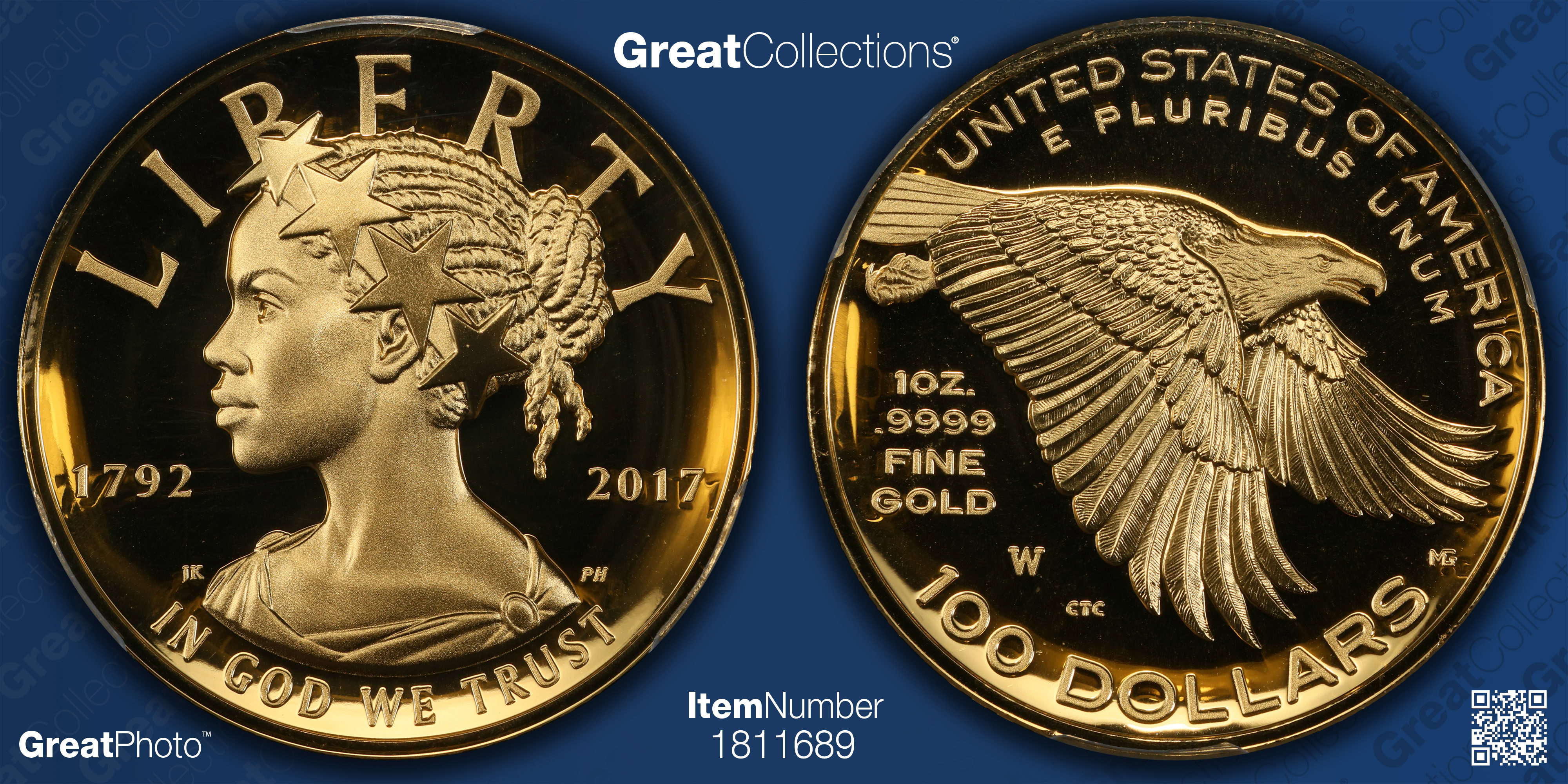 【最高鑑定MS70　2017　】アメリカンバッファロー金貨　MINT 225周年 American Liberty 225th Anniversary Coin | U.S. Mint