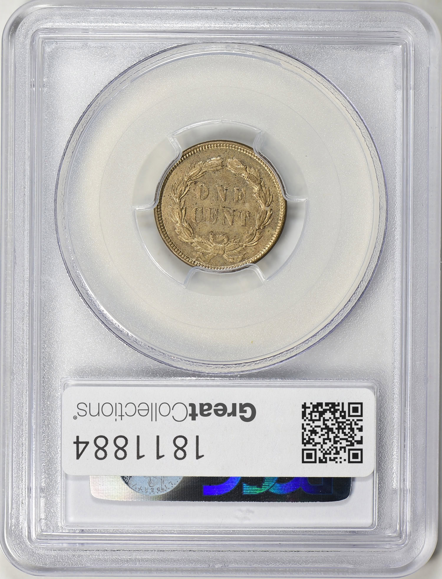 1859 Indian Cent PCGS MS-62 (Item 1811884) | GreatCollections Coin Auctions