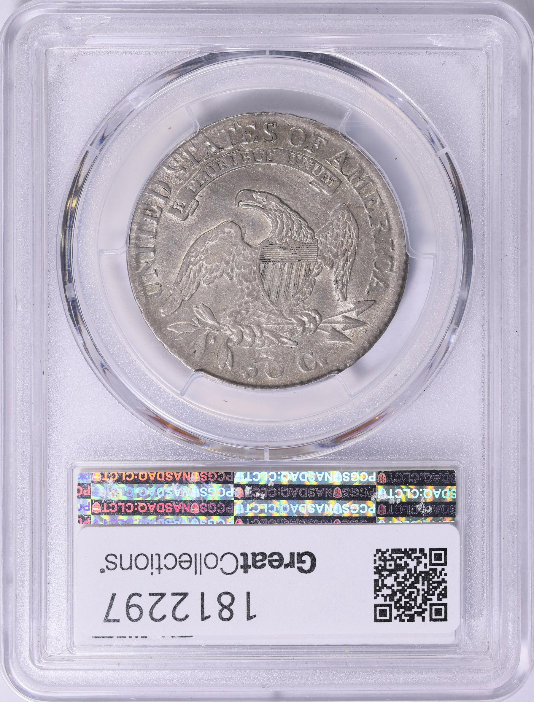 1813 Capped Bust Half Dollar PCGS AU-50 (Item 1812297 ...