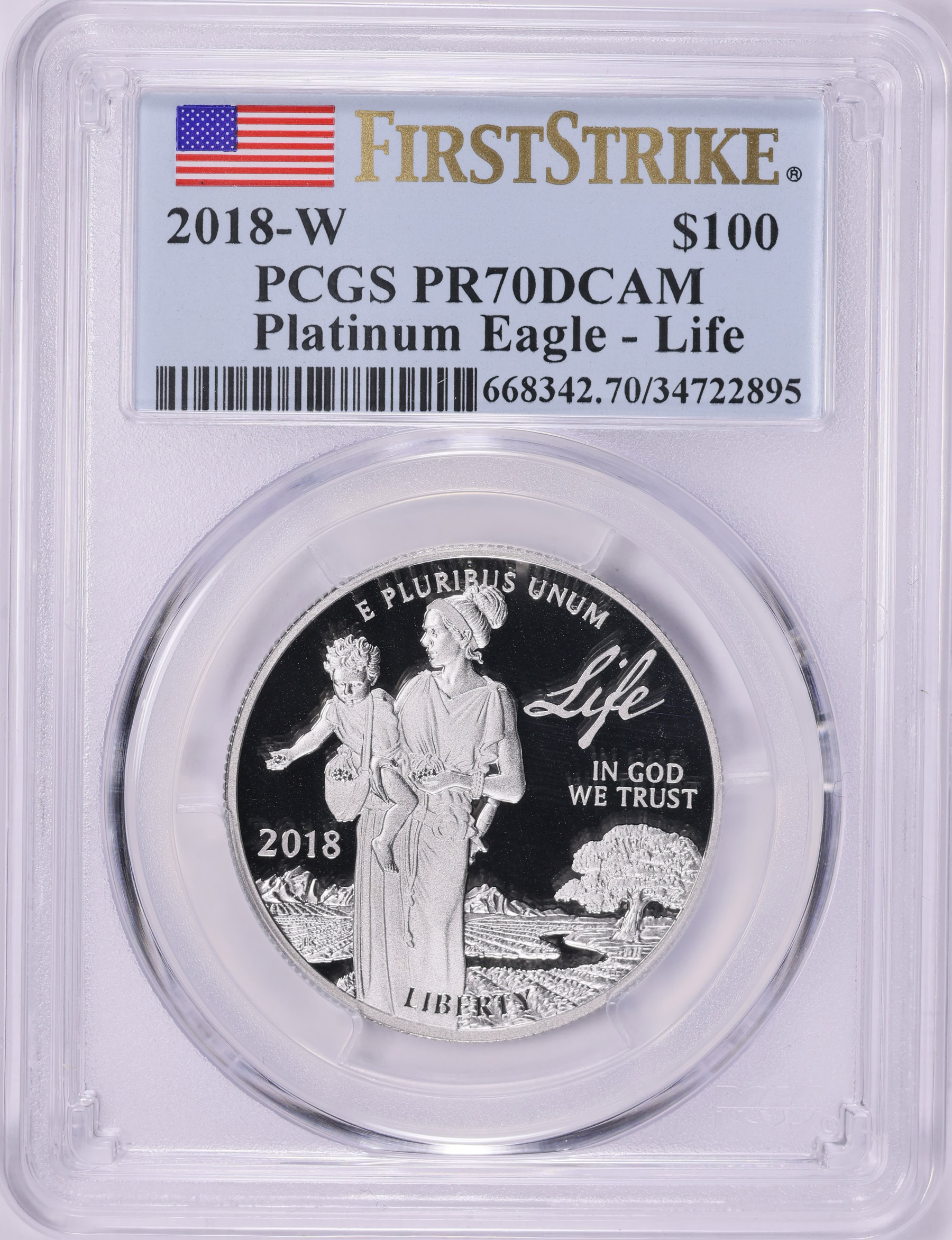 アメリカ　イーグル銀貨　２０１８年　PCGS PR70DCAM アメリカ イーグル銀貨 2018年 PCGS PR70DCAM アメリカ イーグル
