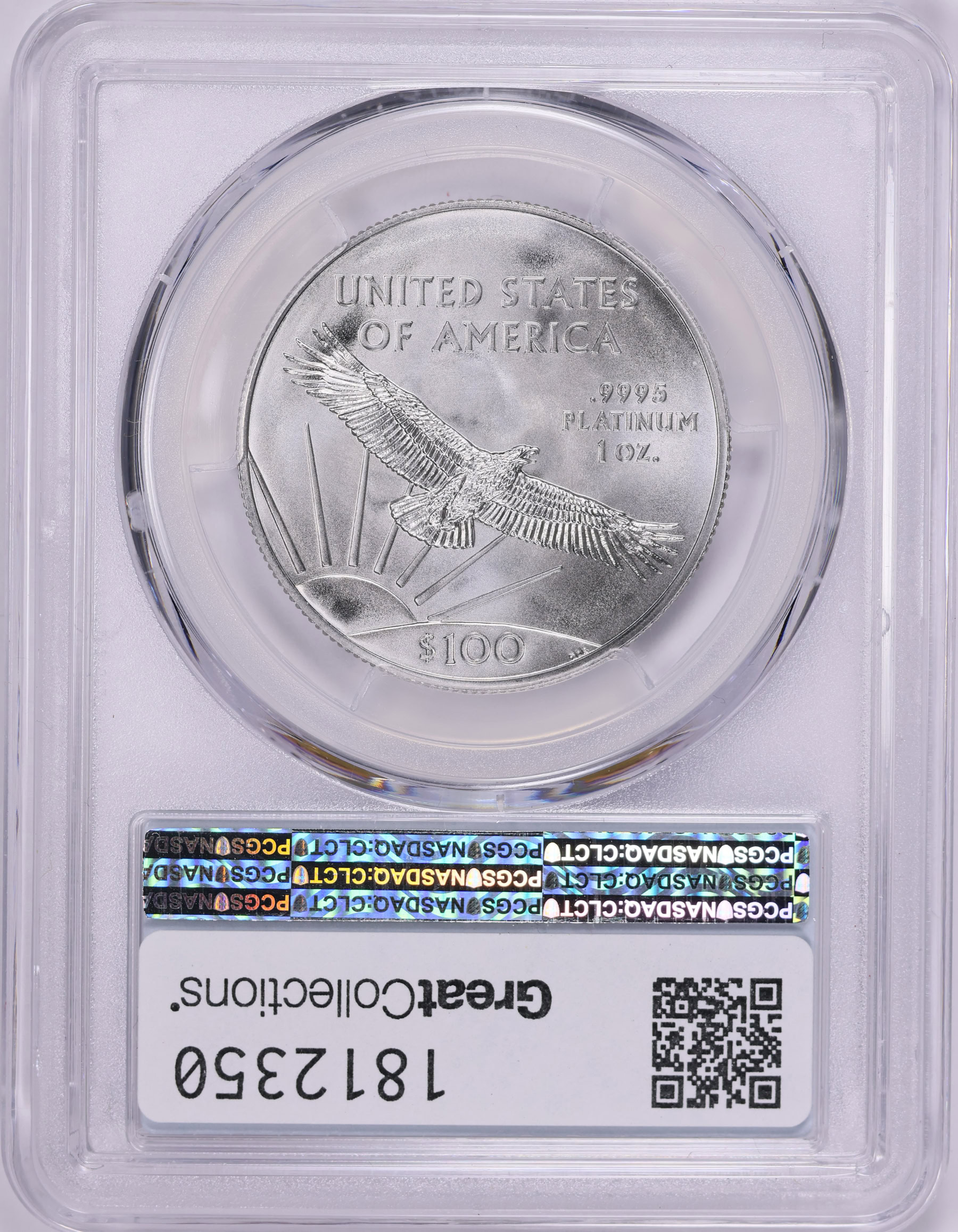 最高鑑定】2017年 アメリカ 銀貨 PCGS MS70 FirstStrike イーグル 1