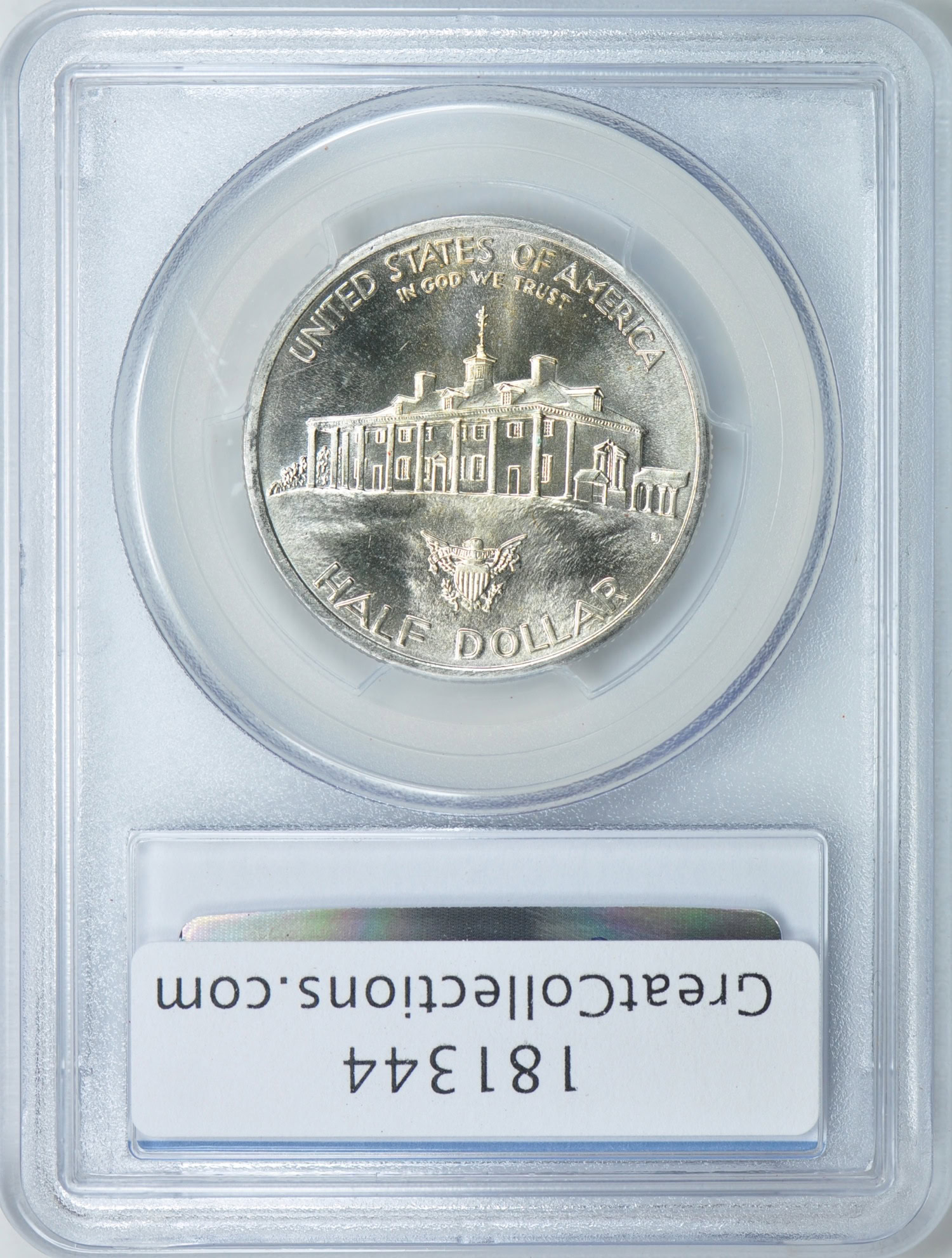 1982-D George Washington 250th Anniversary of Birth Silver Half