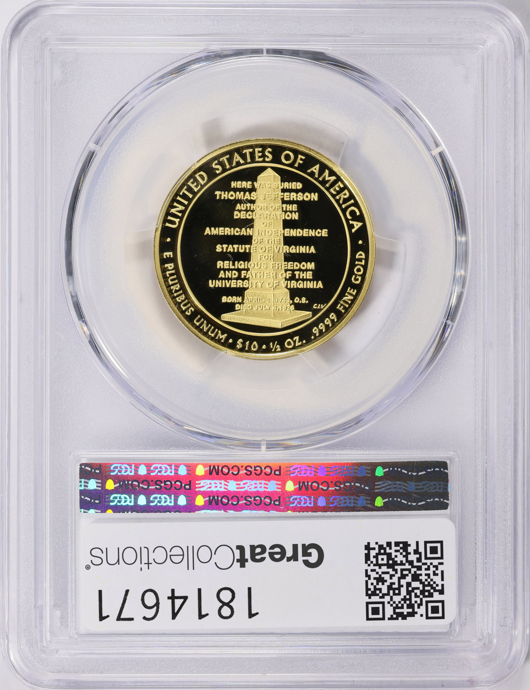 2007年 PCGS MS70 デセグレーション教育記念銀貨 048 2007年 PCGS MS70 デセグレーション教育記念銀貨 048