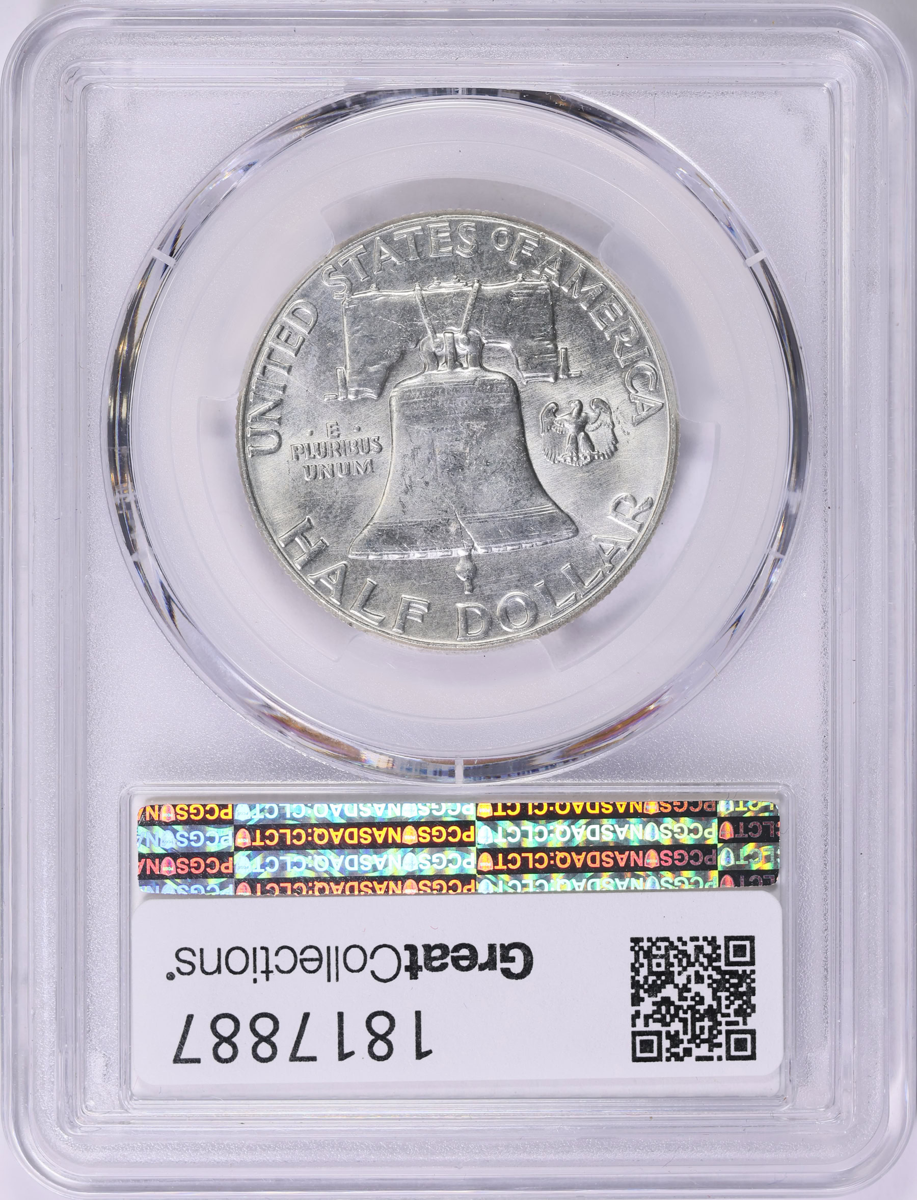 1963 Franklin Half Dollar PCGS MS-66 (Item 1817887) | GreatCollections ...