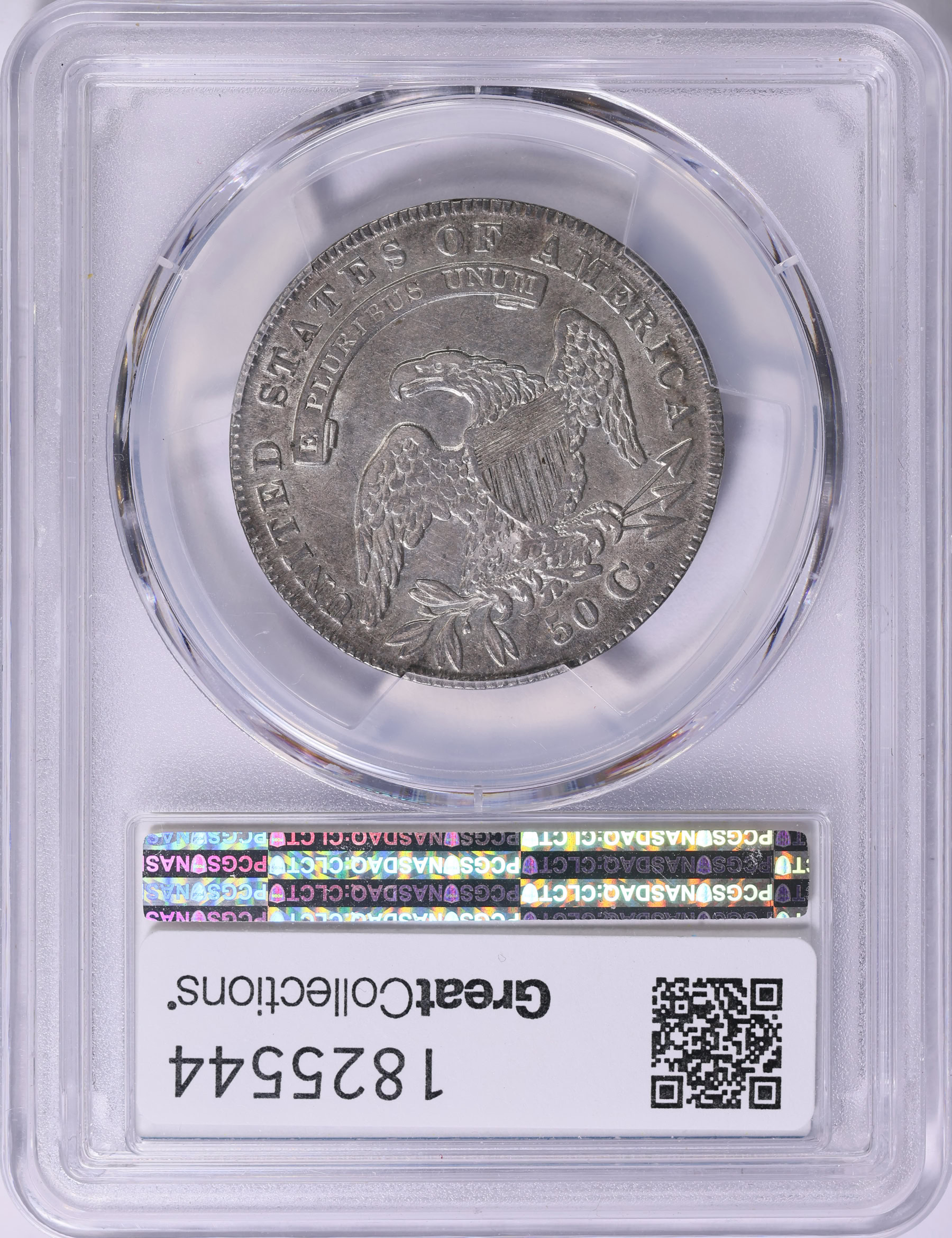 1836 Capped Bust Half Dollar Lettered Edge PCGS AU-50 (Item 1825544 ...