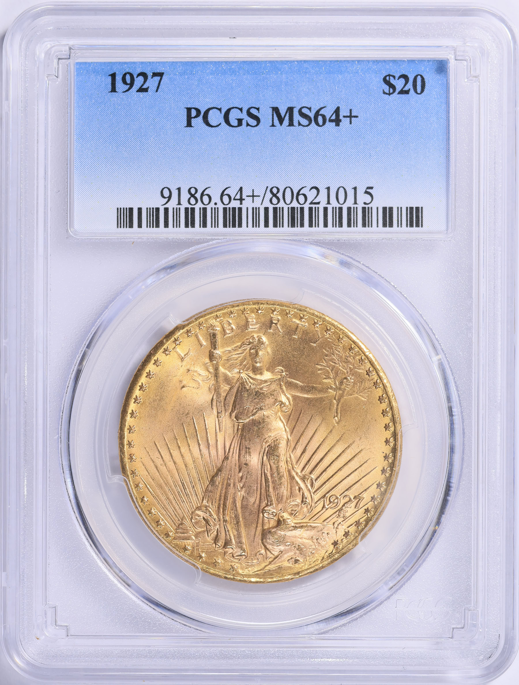 1927 Saint-Gaudens Gold Double Eagle PCGS MS-64+ (Item 1828582 ...