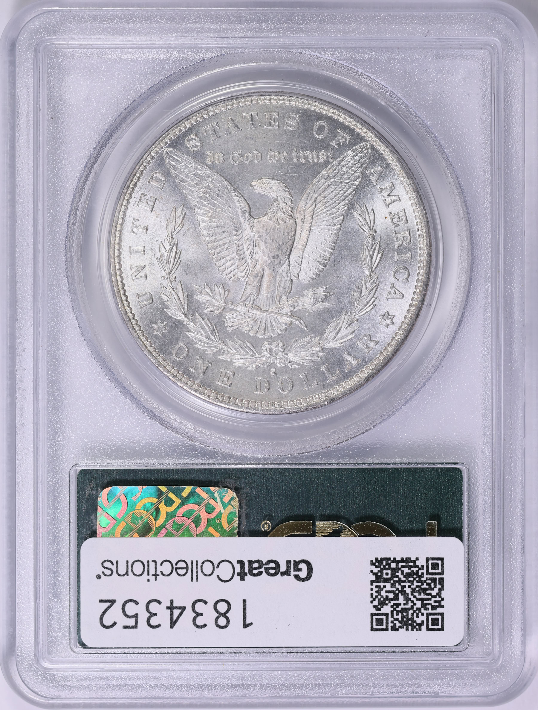 1879-S Morgan Silver Dollar PCGS MS-65 (CAC Green) OGH (Item