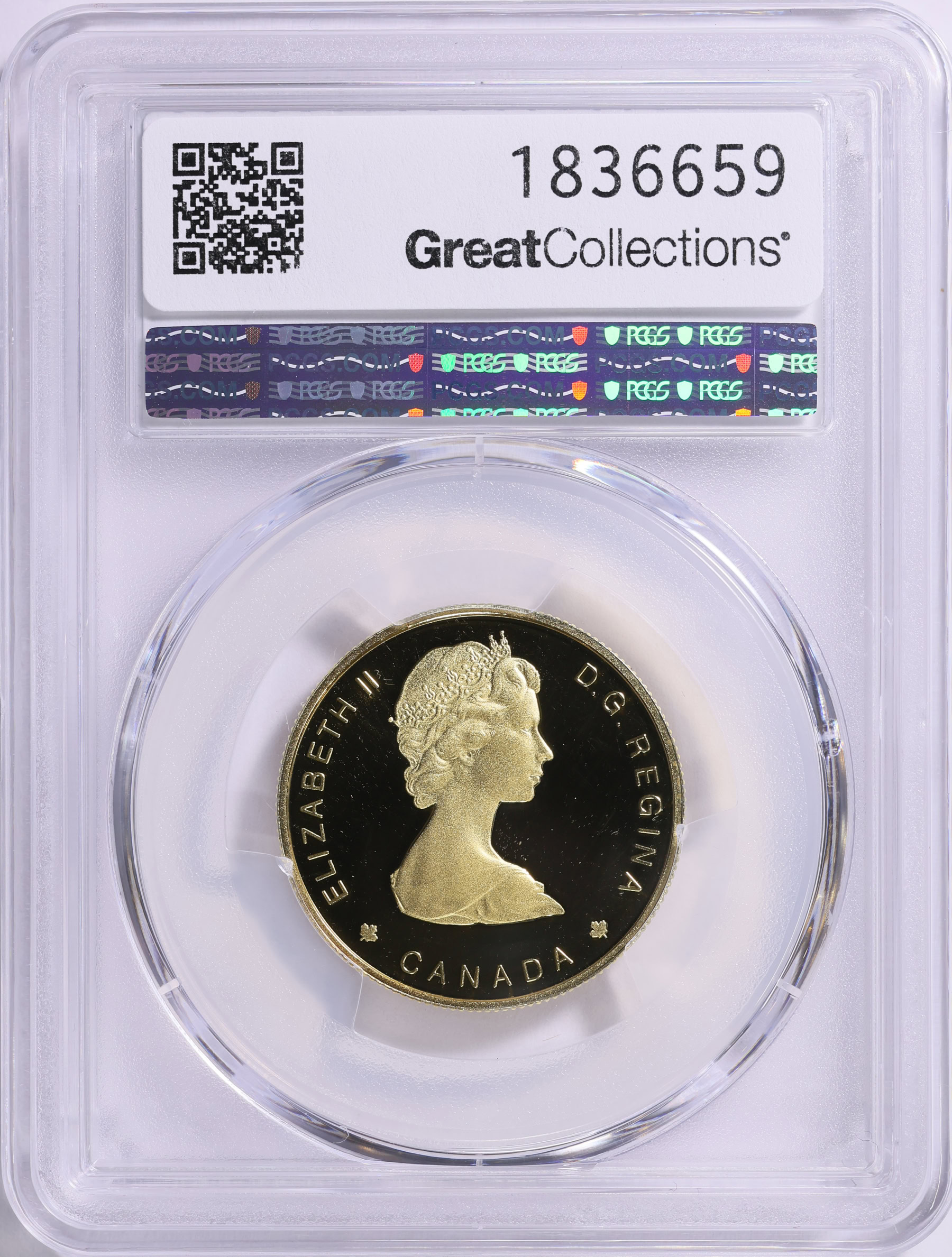 Canada 1989 Gold $100 Sainte-Marie KM-169 PCGS Proof-69 DCAM (AGW