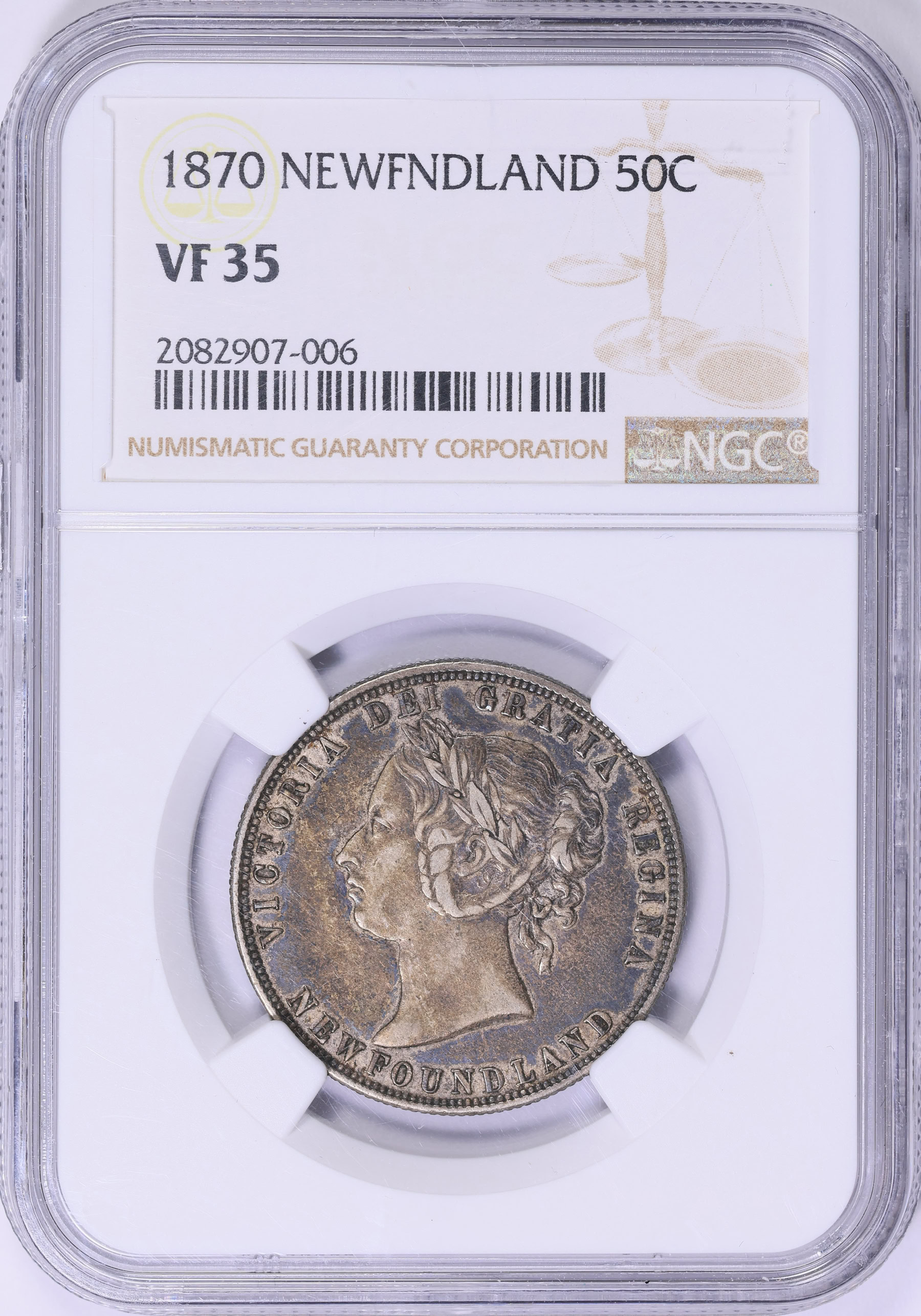 NGC-VF35 ヴィクトリア ヤングヘッド　１シリング　1870年 NGC-VF35 ヴィクトリア ヤングヘッド 1シリング 1870年 - メルカリ