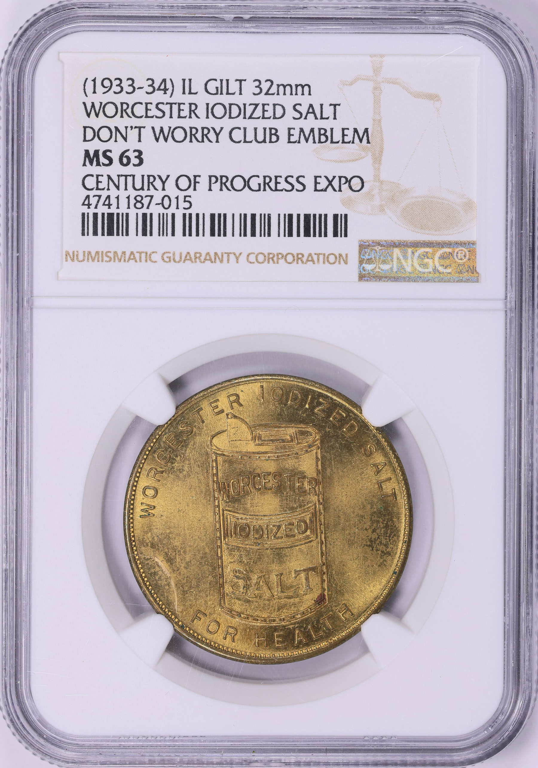 コレクション this is trust coins ND (1933-34) Chicago, Illinois