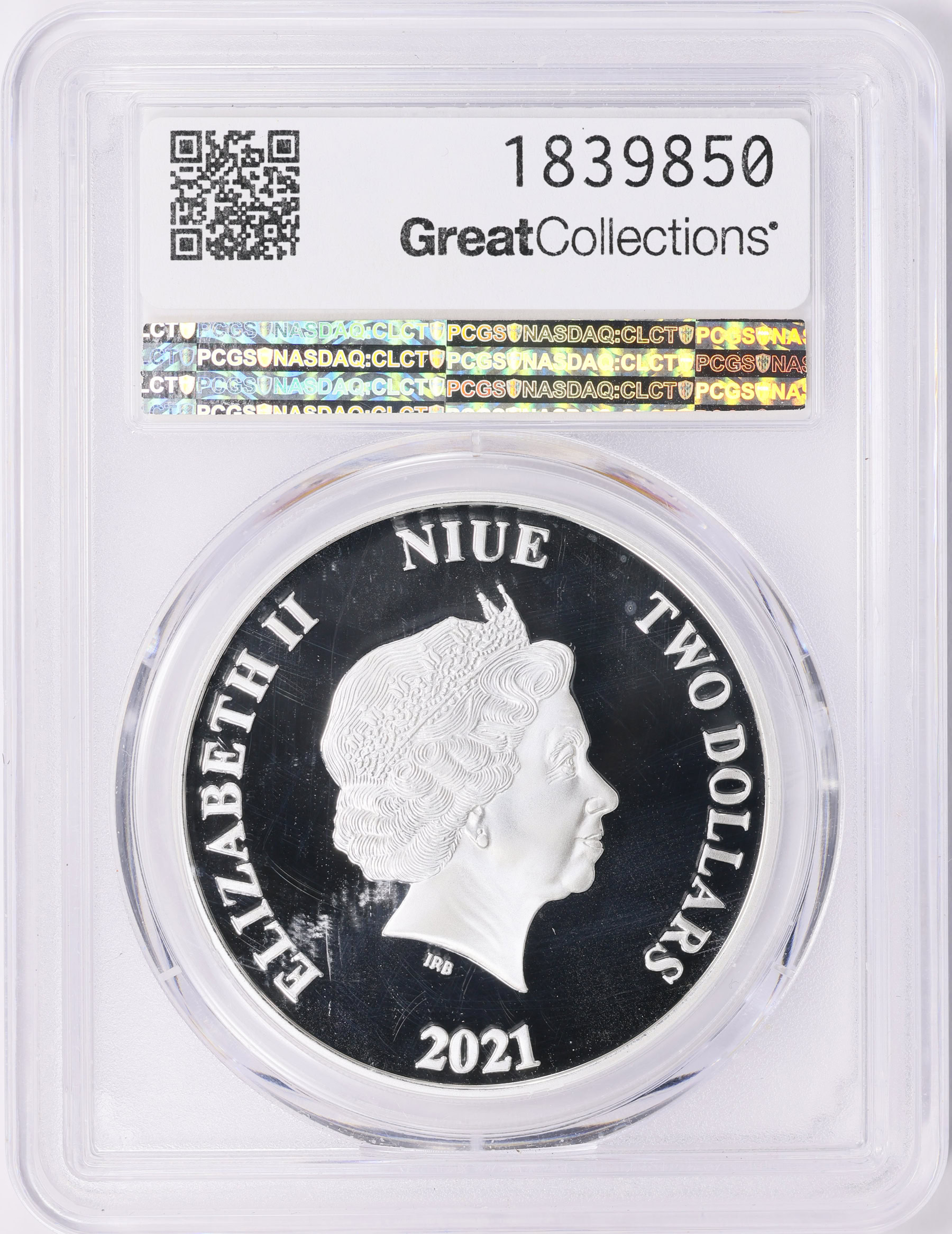 Niue 2021 Silver $2 Star Wars Anakin Skywalker PCGS Proof-70 DCAM