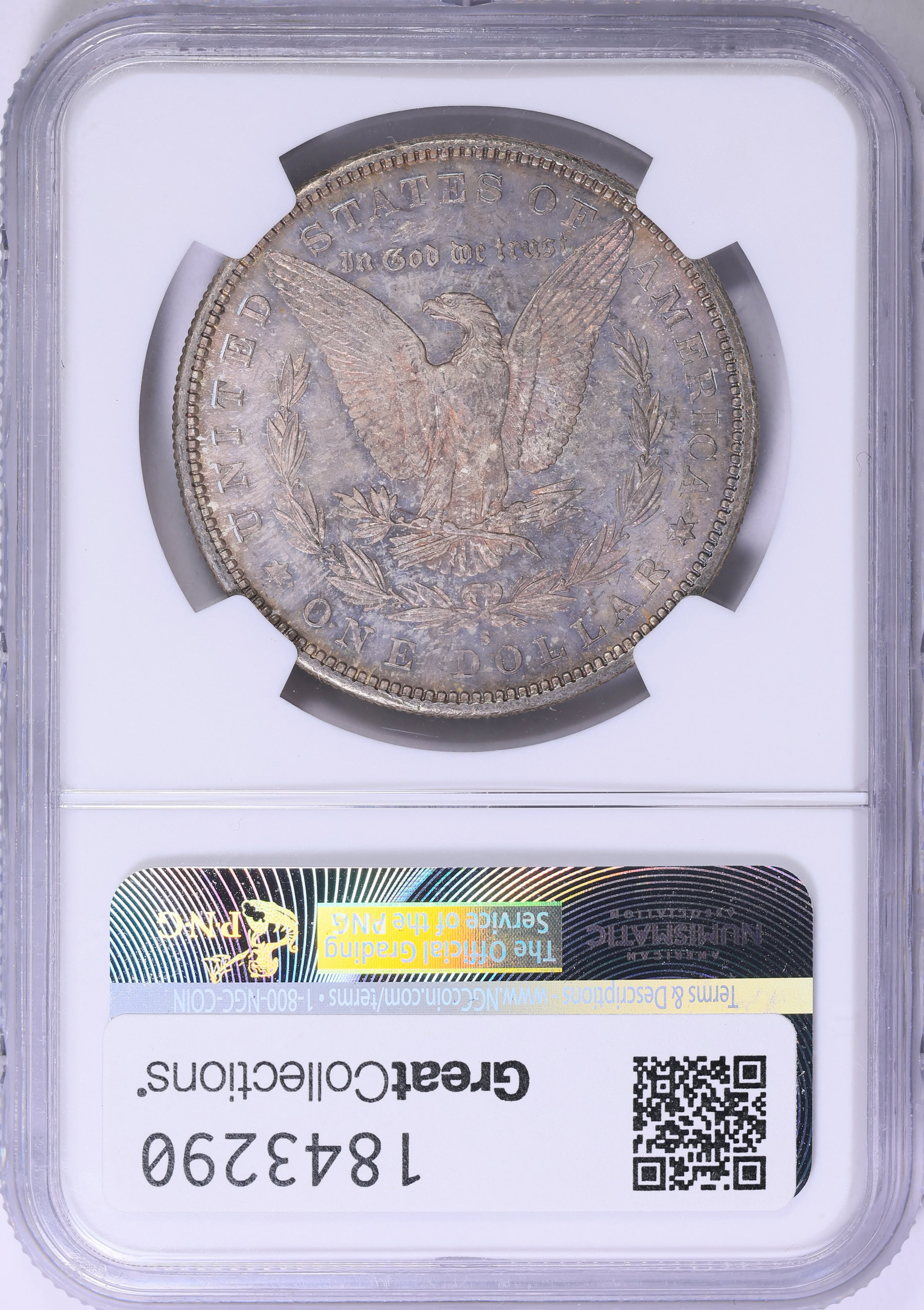 1880-S Morgan Silver Dollar NGC MS-65 (Toned) (Item 1843290