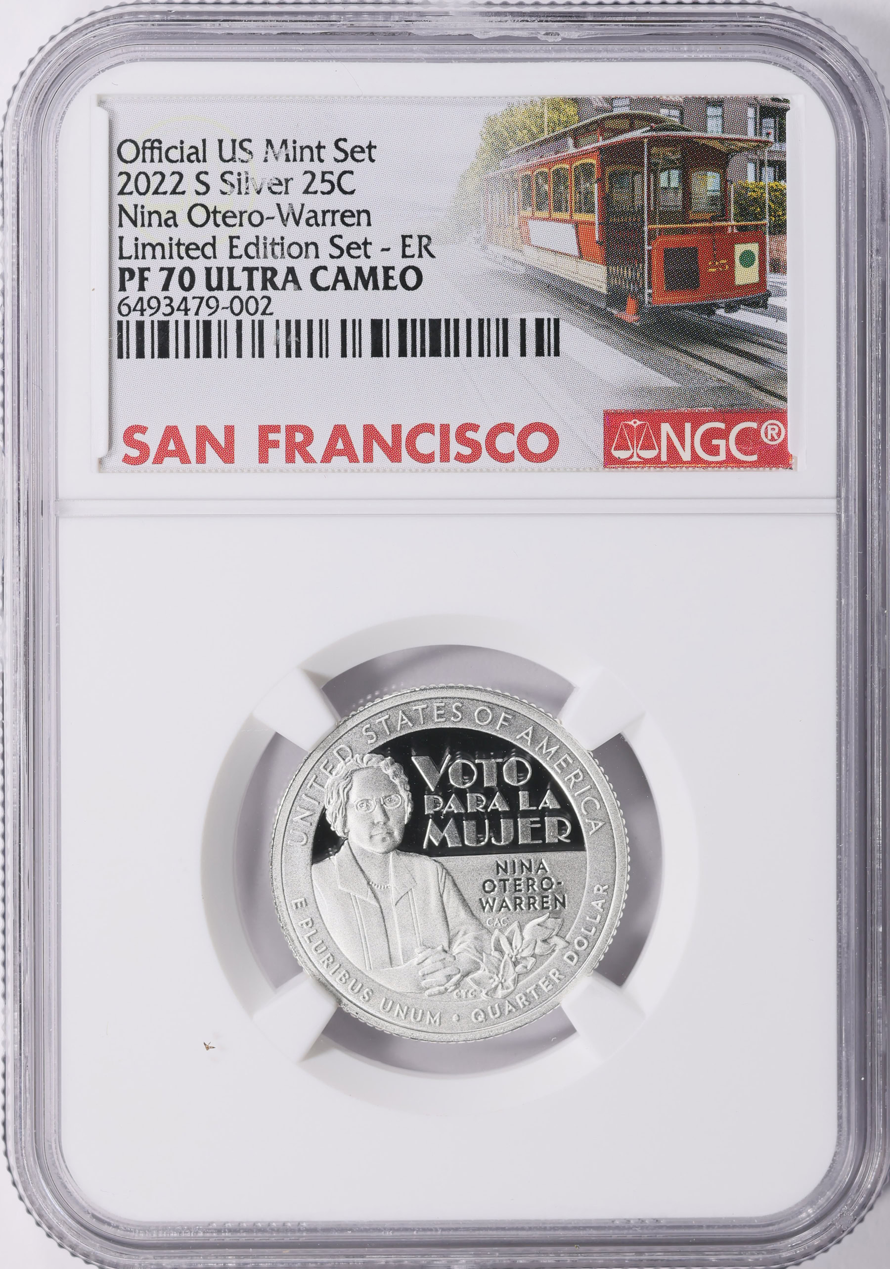 2022-S American Women Quarter Nina Otero-Warren-Silver Early Releases ...