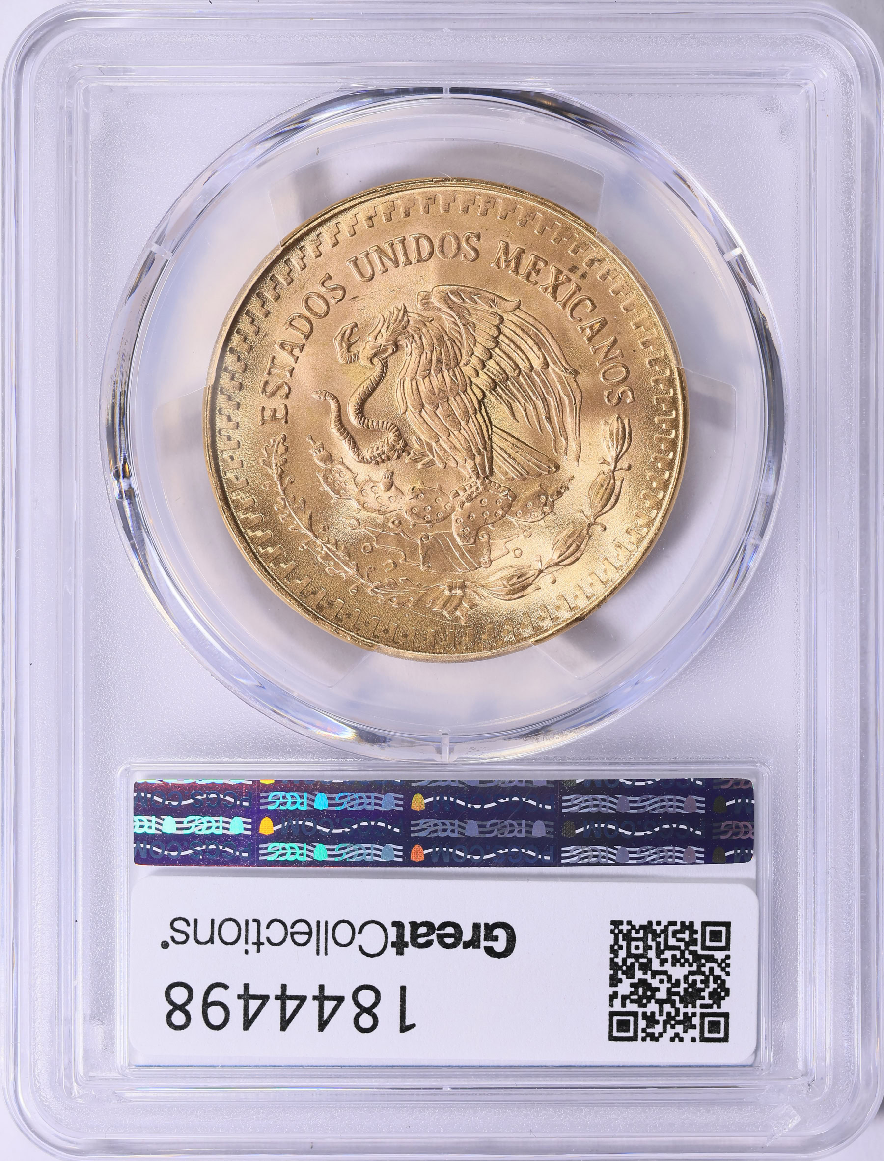 Mexico 1981-Mo Gold Onza Libertad KM-489 PCGS MS-64 (AGW = 0.999