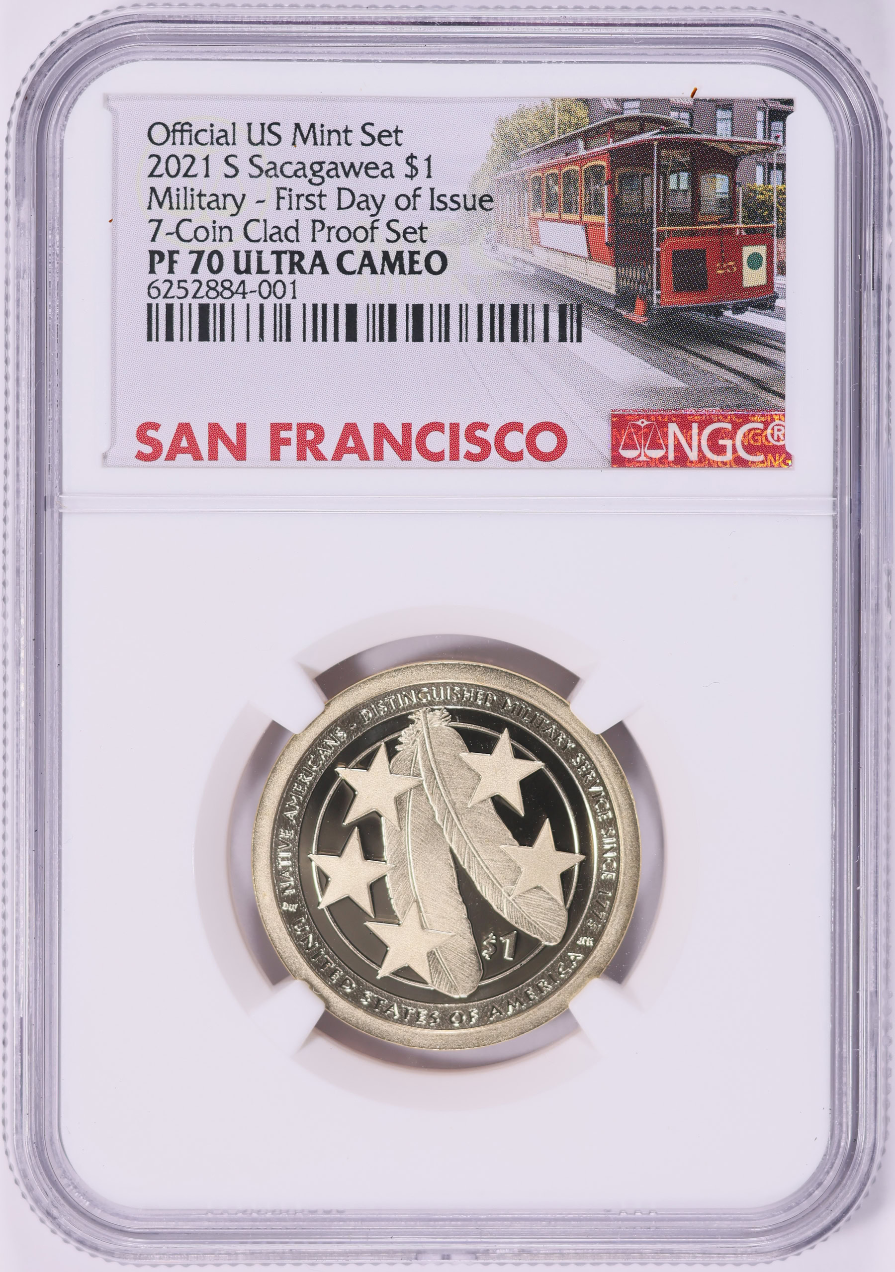 2021-S Sacagawea Dollar Native American First Day of Issue (From