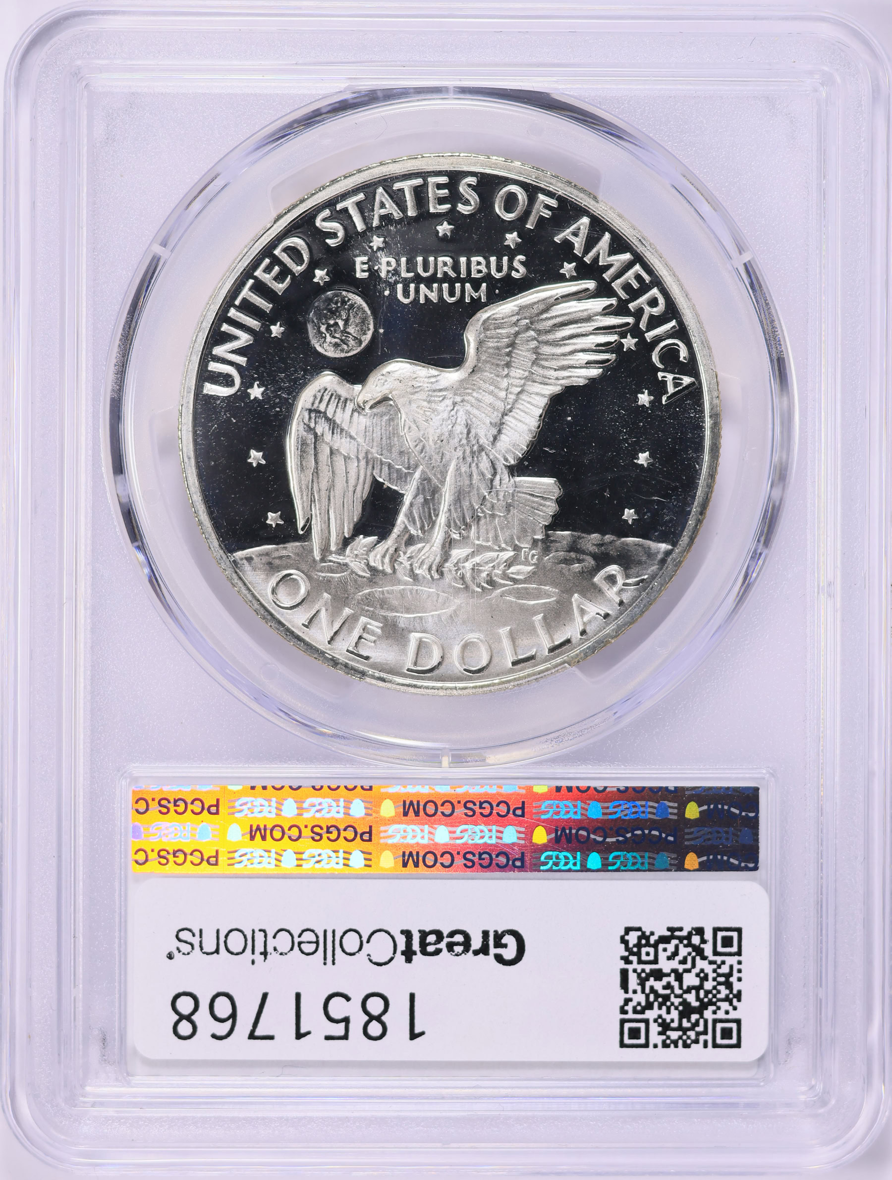 1971 S Eisenhower Dollar Silver Pcgs Proof 69 Dcam Item 1851768 