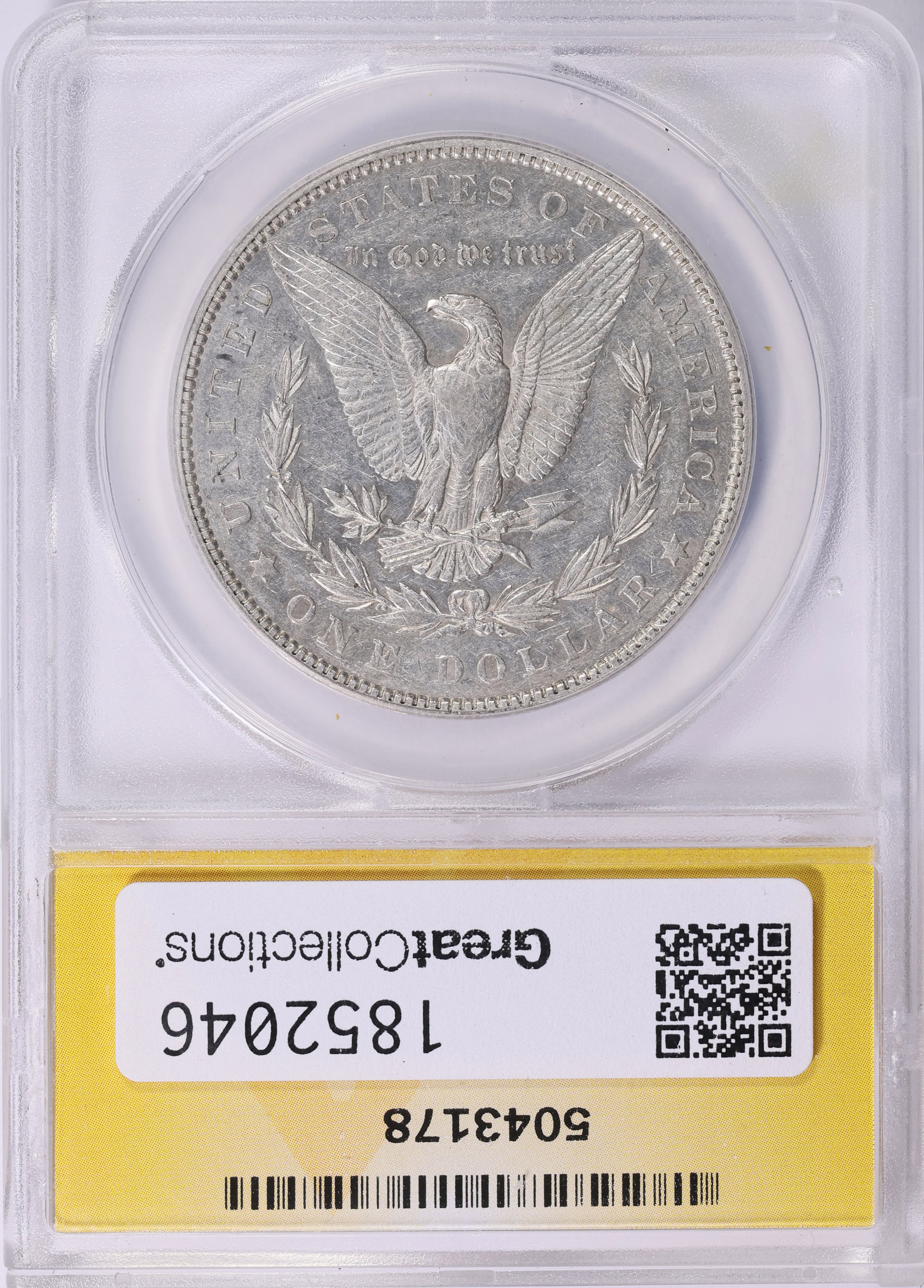 1900 Morgan Silver Dollar ANACS AU-50 (Item 1852046