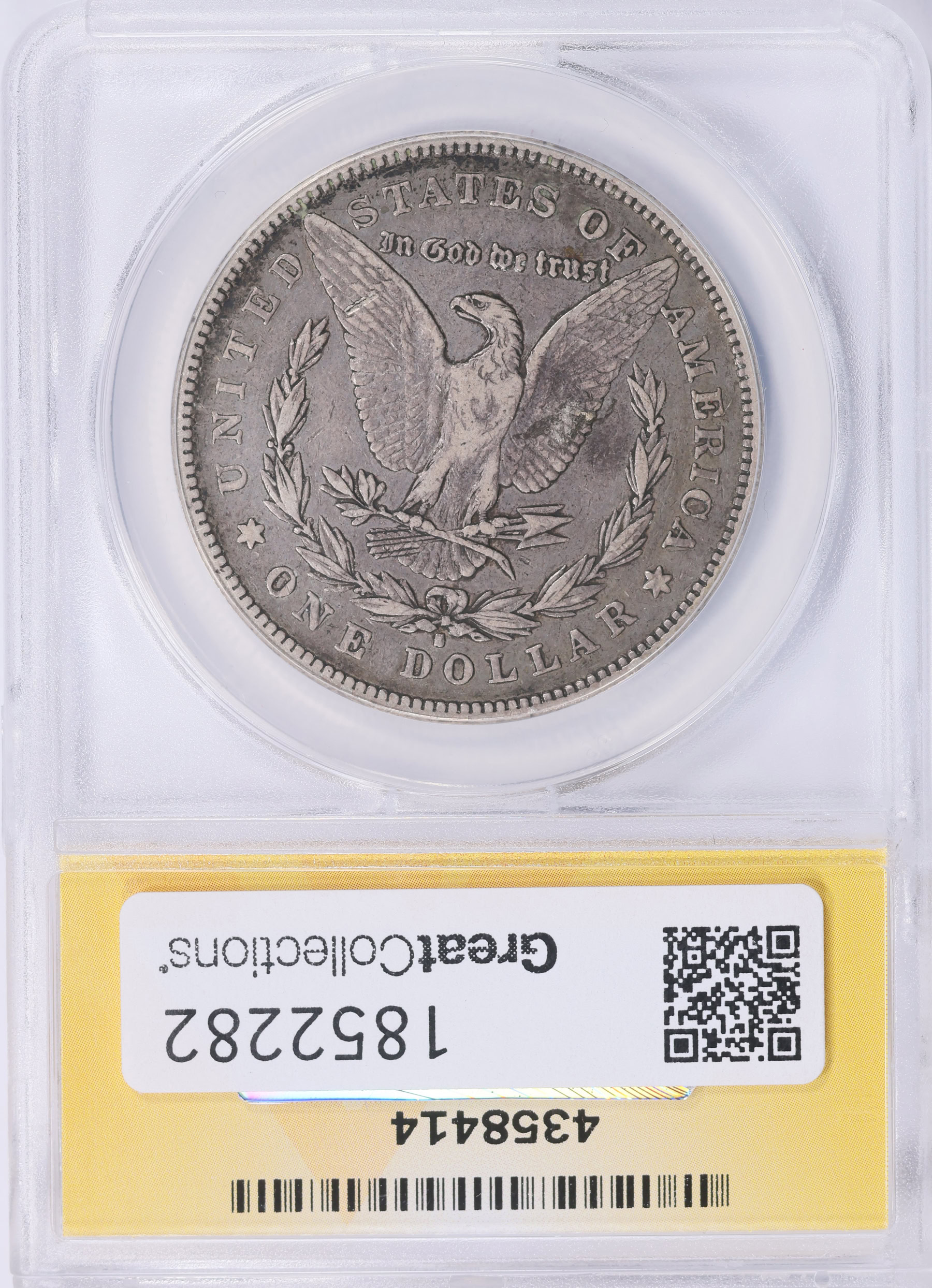 1878-S Morgan Silver Dollar Long Nock VAM-56 Top 100 ANACS VF-30