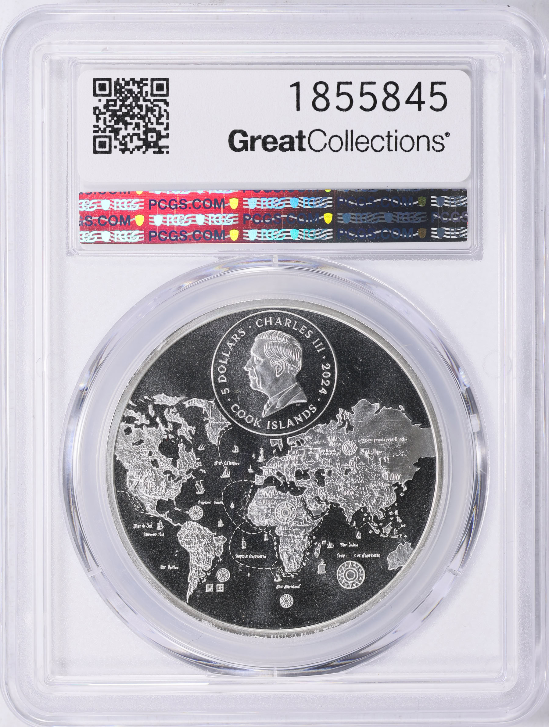 Cook Islands 2024 Silver $5 Flinders Ranges Beauty of the World
