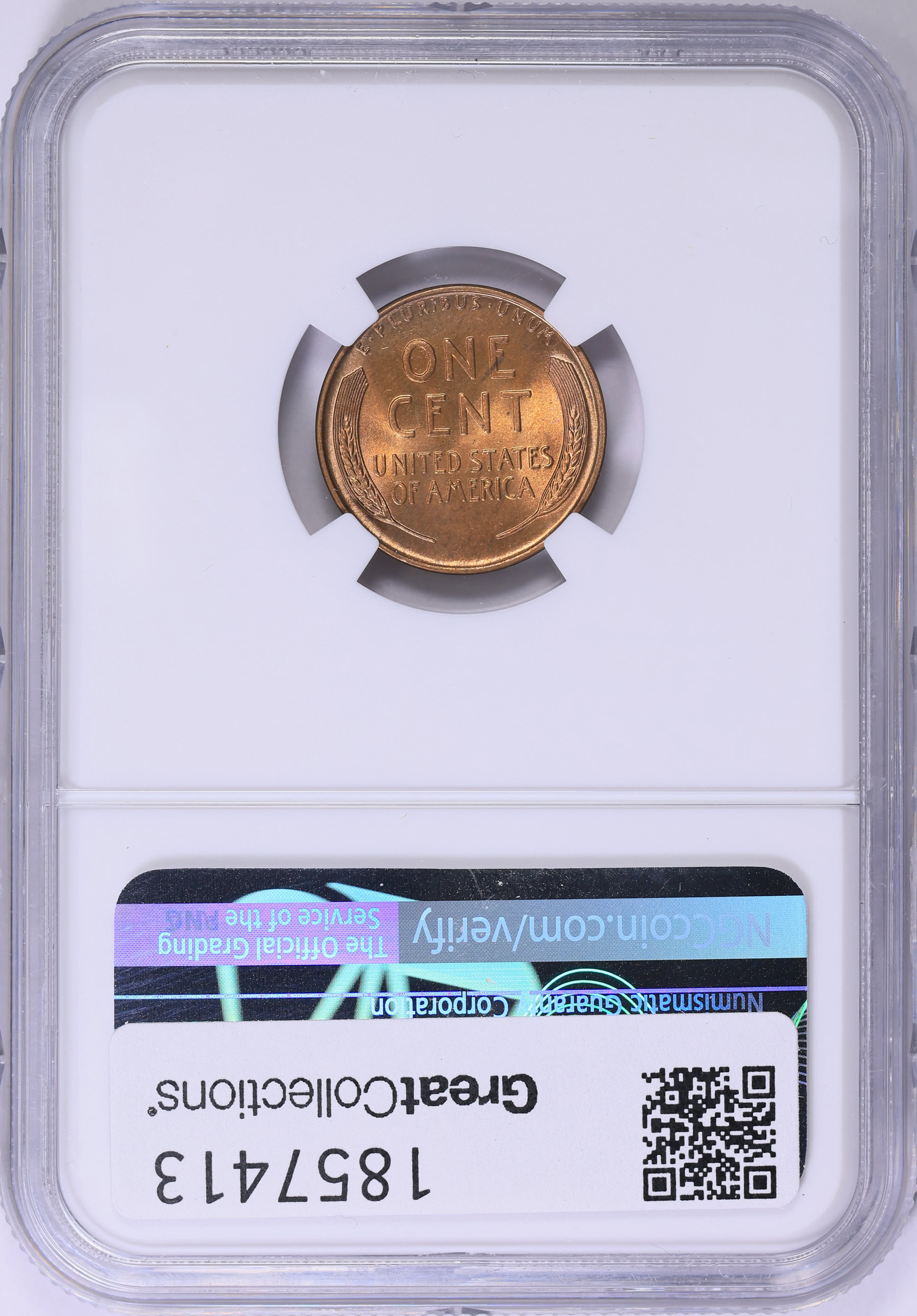 1936-D Lincoln Cent NGC MS-67 RD (Item 1857413) | GreatCollections Coin ...