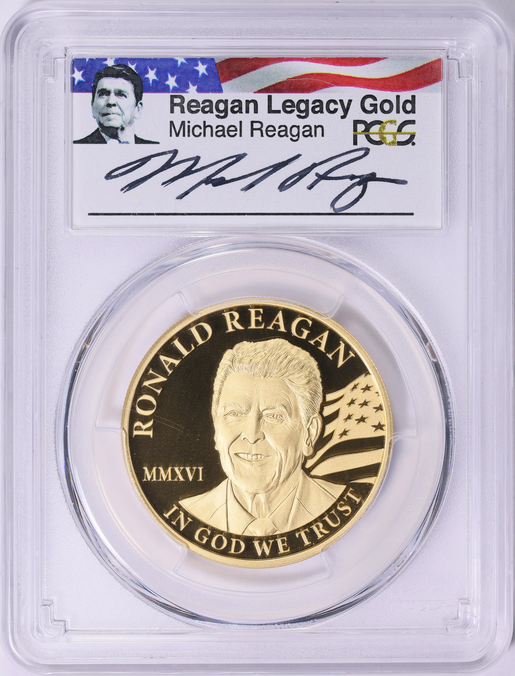 Cook Islands 2016 $200 Ronald Reagan First Strike Reagan Legacy