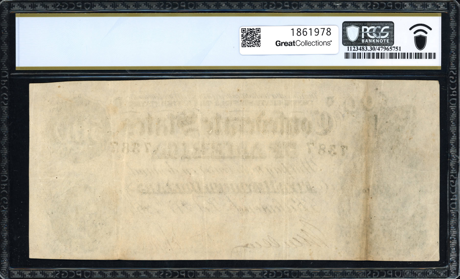 T-64 Confederate States of America 1864 $500 Note PCGS Banknote Very ...